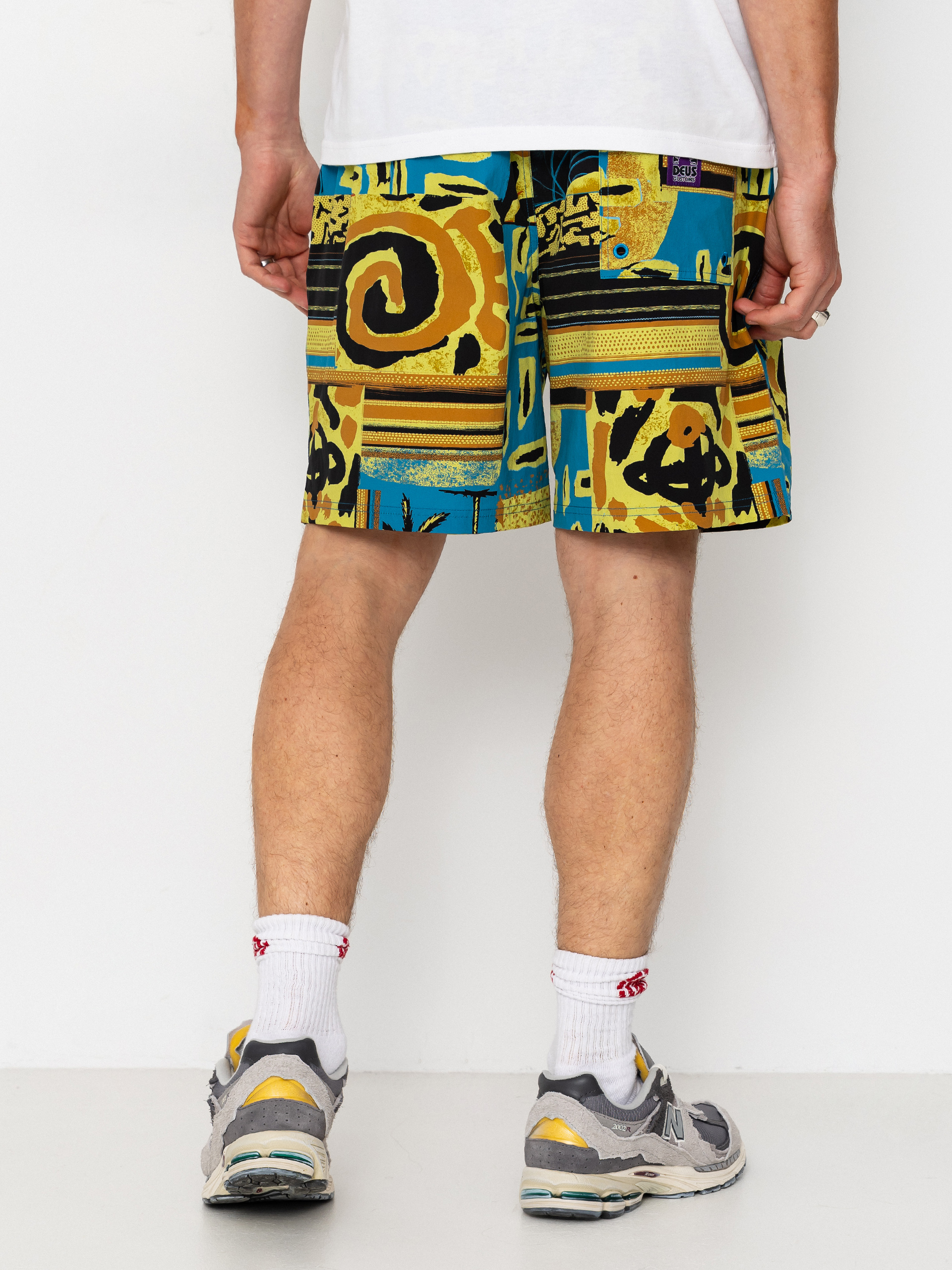Къси панталони Deus Ex Machina Freamon Swim (yellow)