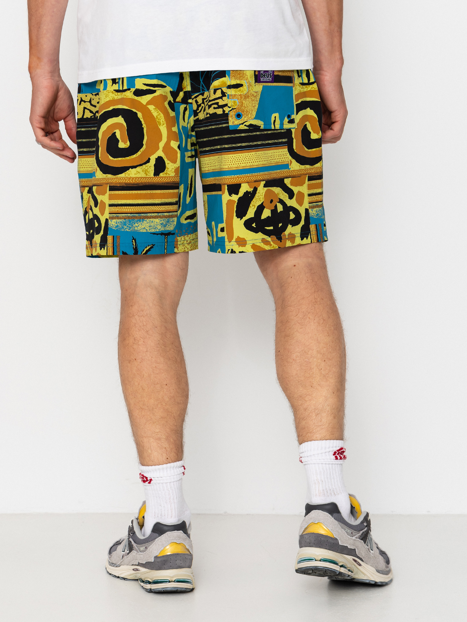 Къси панталони Deus Ex Machina Freamon Swim (yellow)