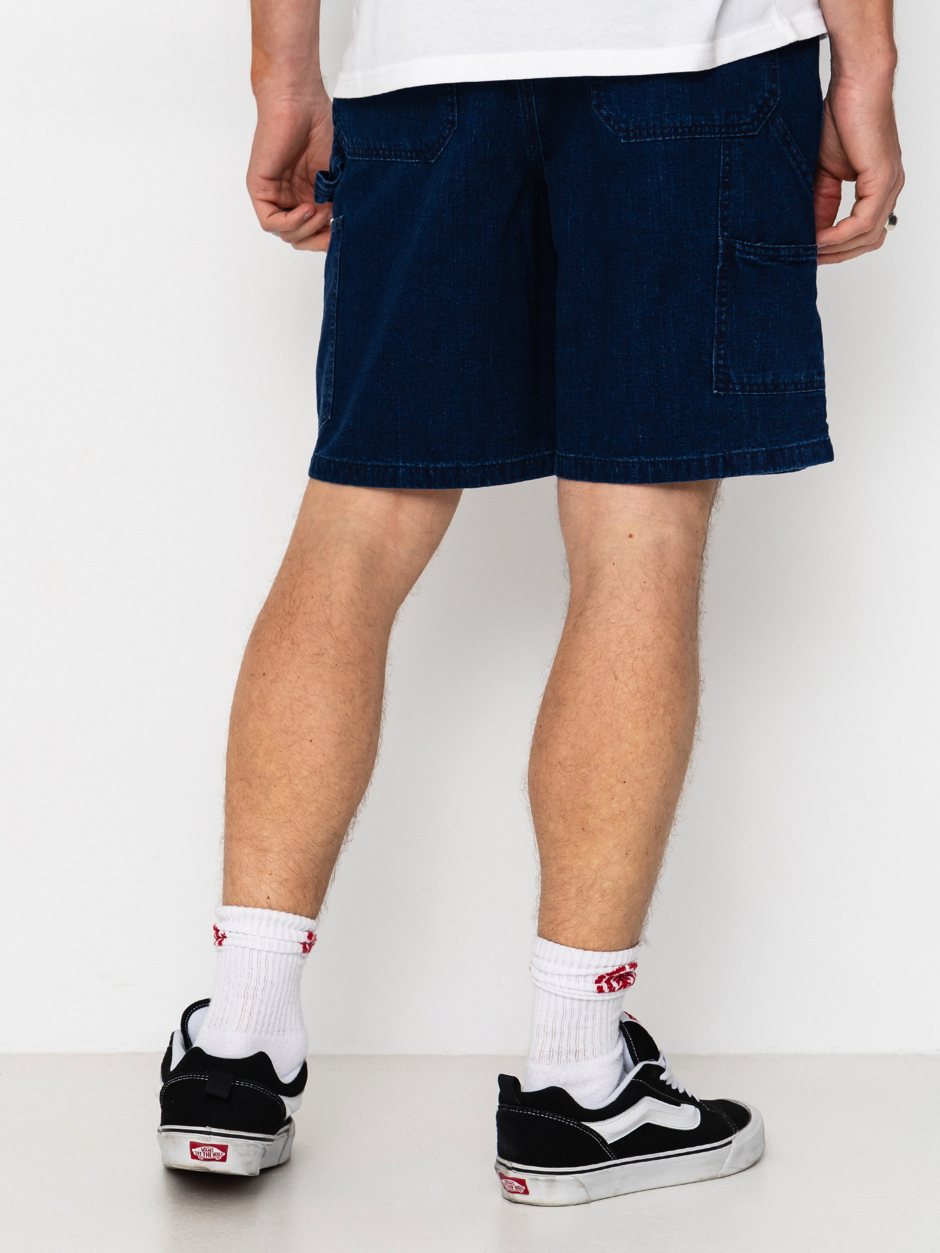 Къси панталони Deus Ex Machina Big Fella Chambray (indigo)