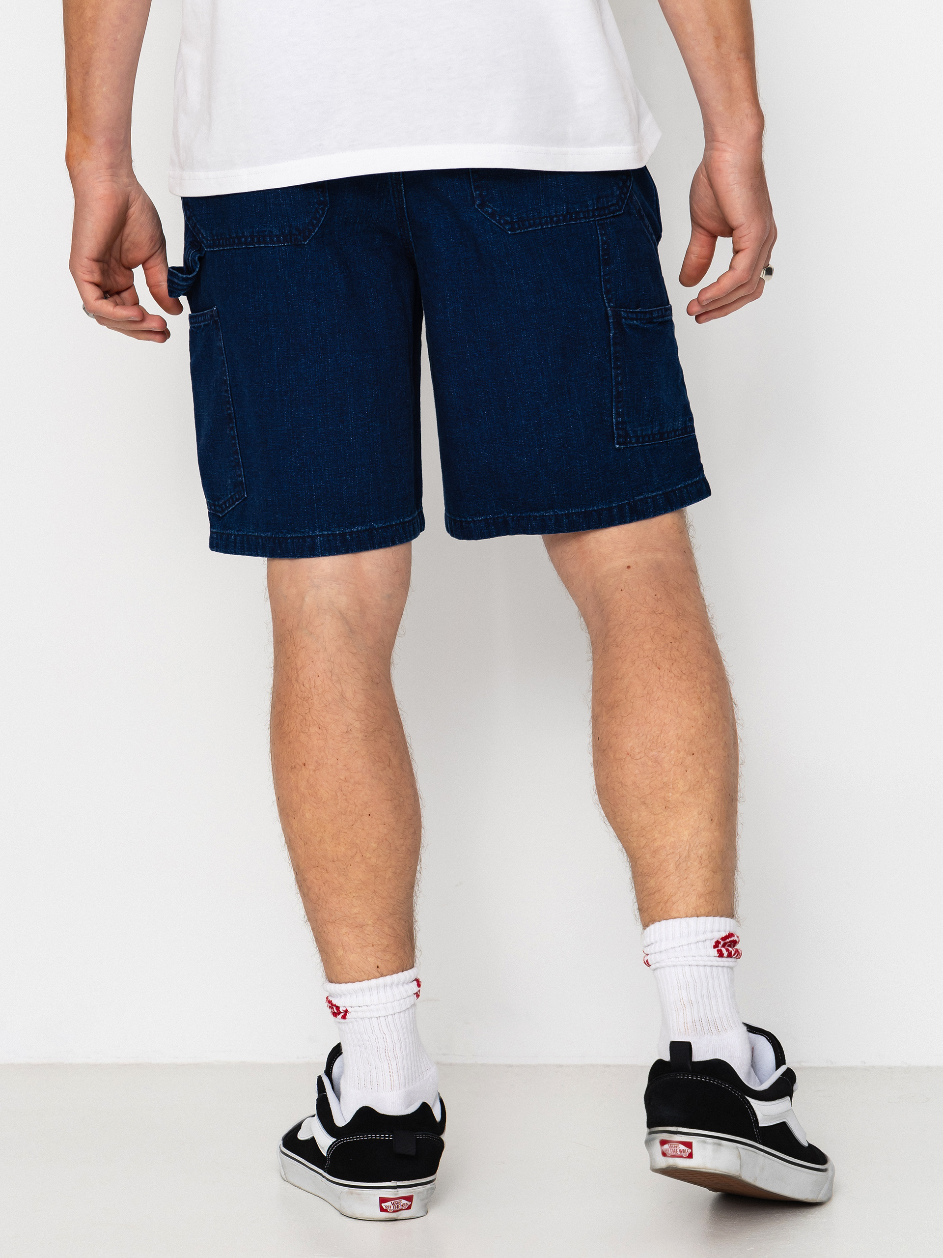 Къси панталони Deus Ex Machina Big Fella Chambray (indigo)