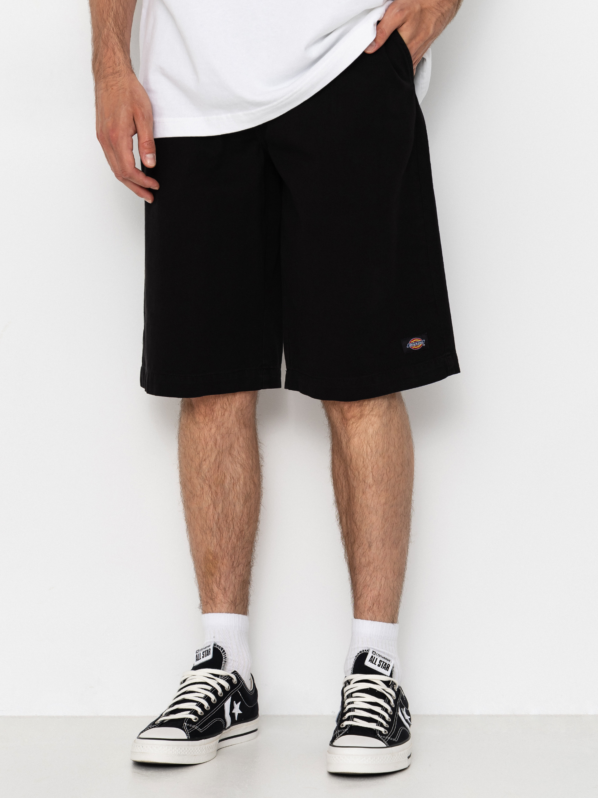 Къси панталони Dickies 247 Garment Dyed 13 Inch (black)