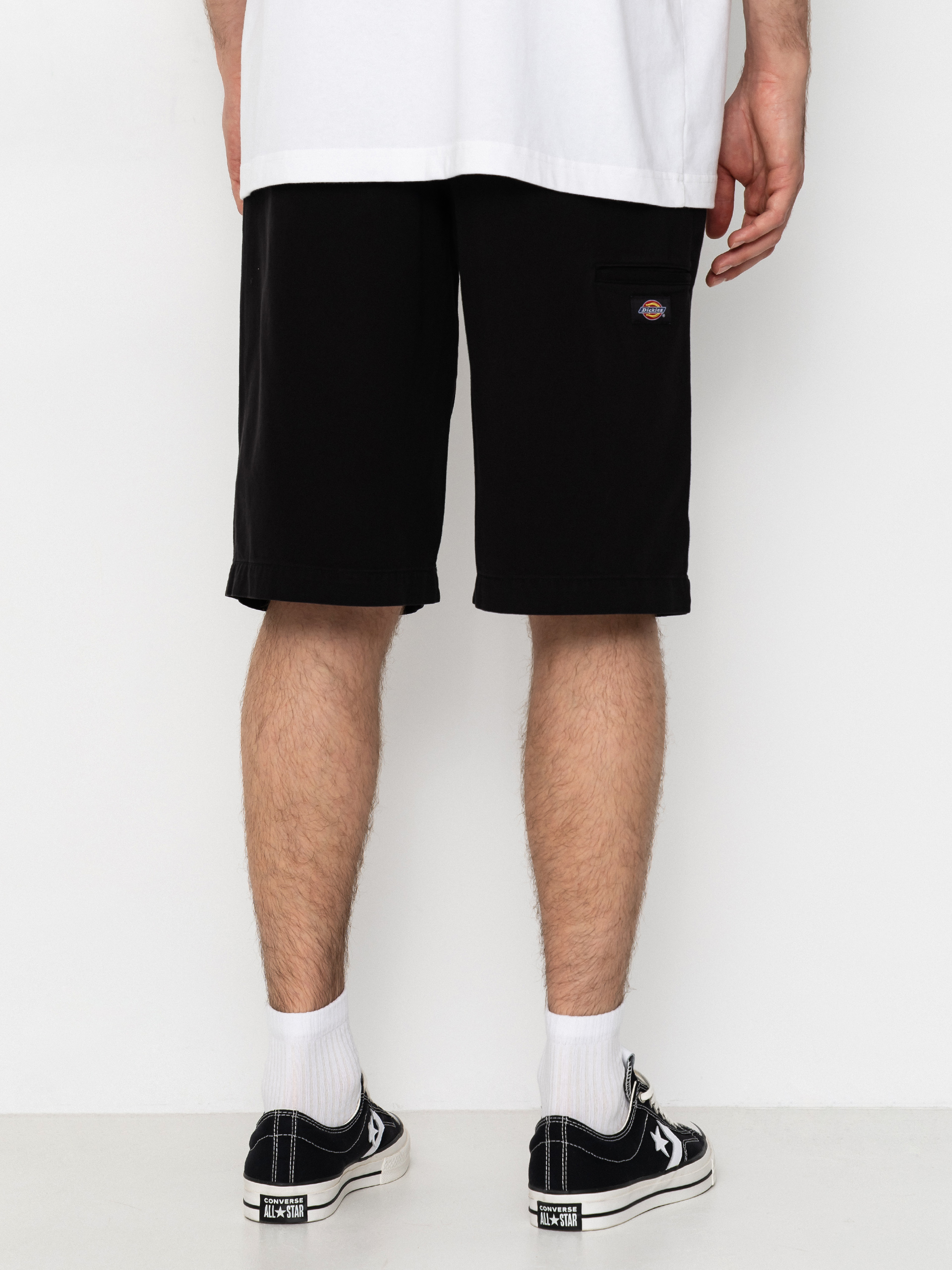 Къси панталони Dickies 247 Garment Dyed 13 Inch (black)