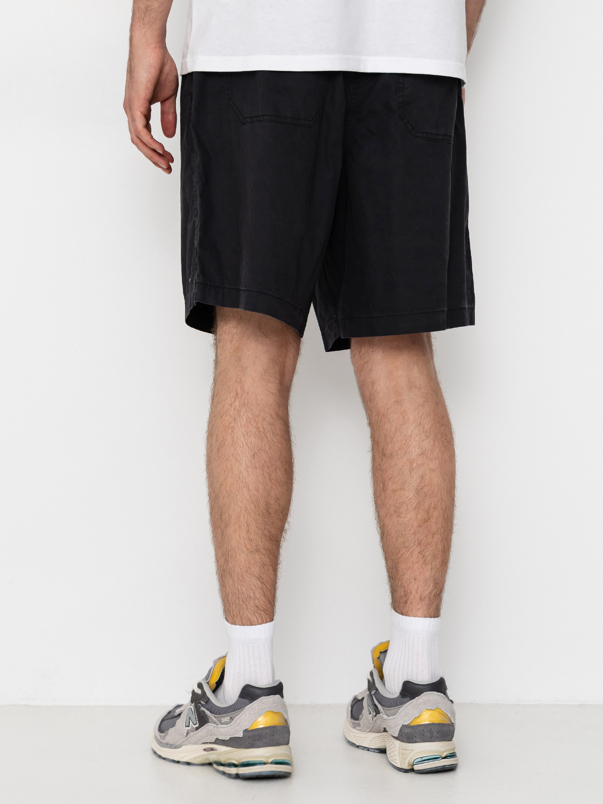 Къси панталони OBEY Easy Trail (black faded wash)