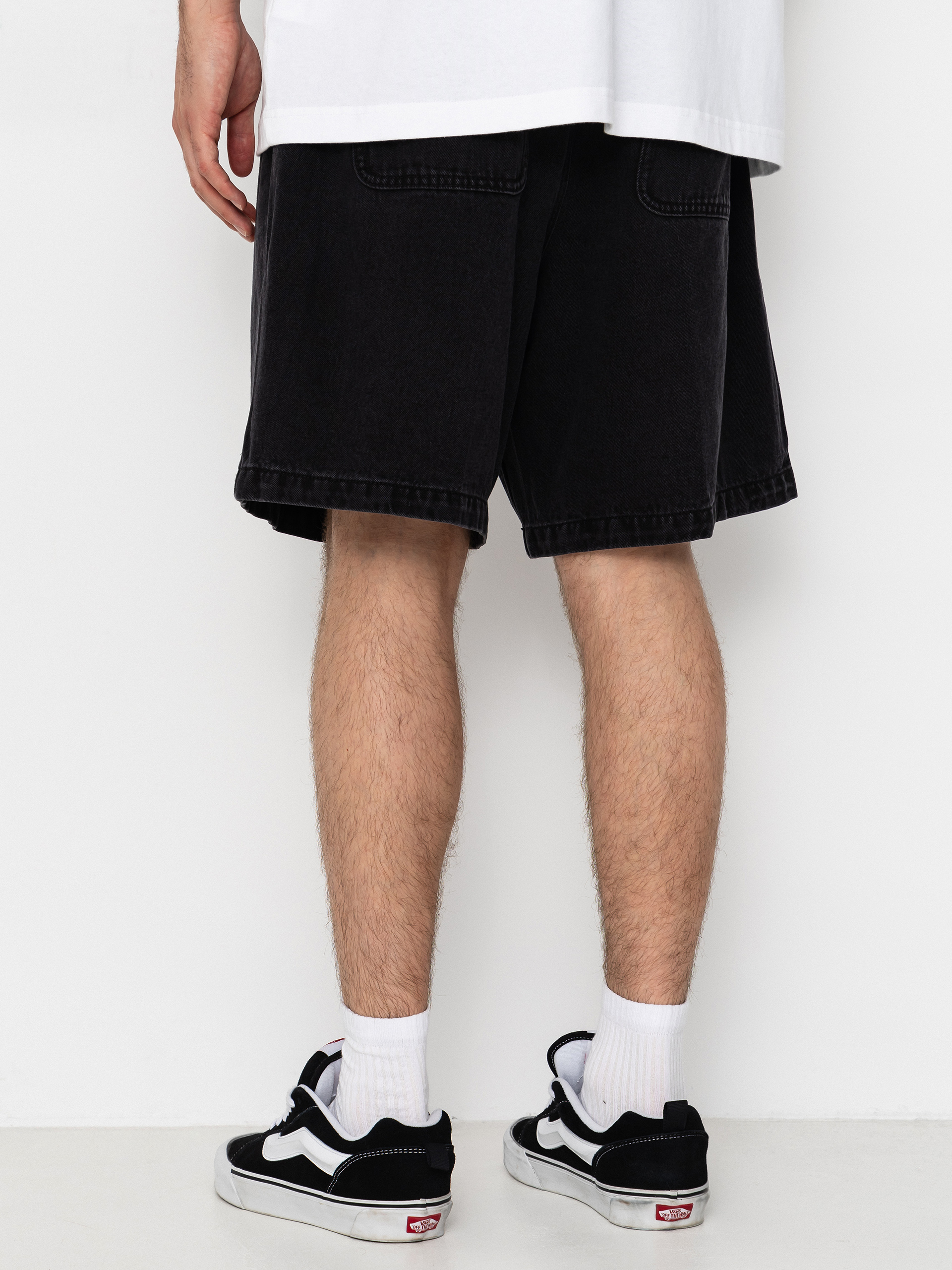 Къси панталони OBEY Easy Denim (washed black)