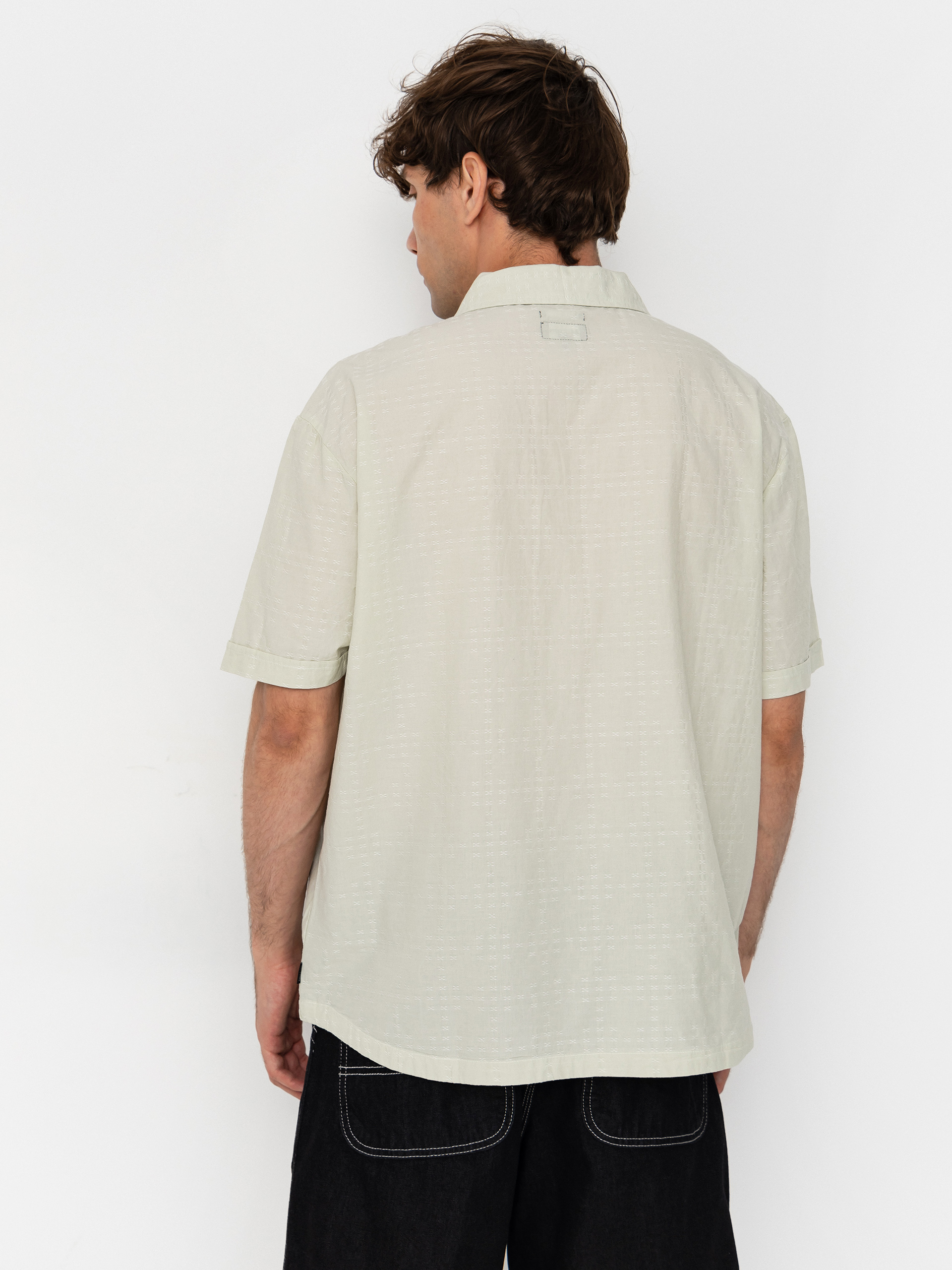 Риза Brixton The Vintage (sea foam jacquard check)