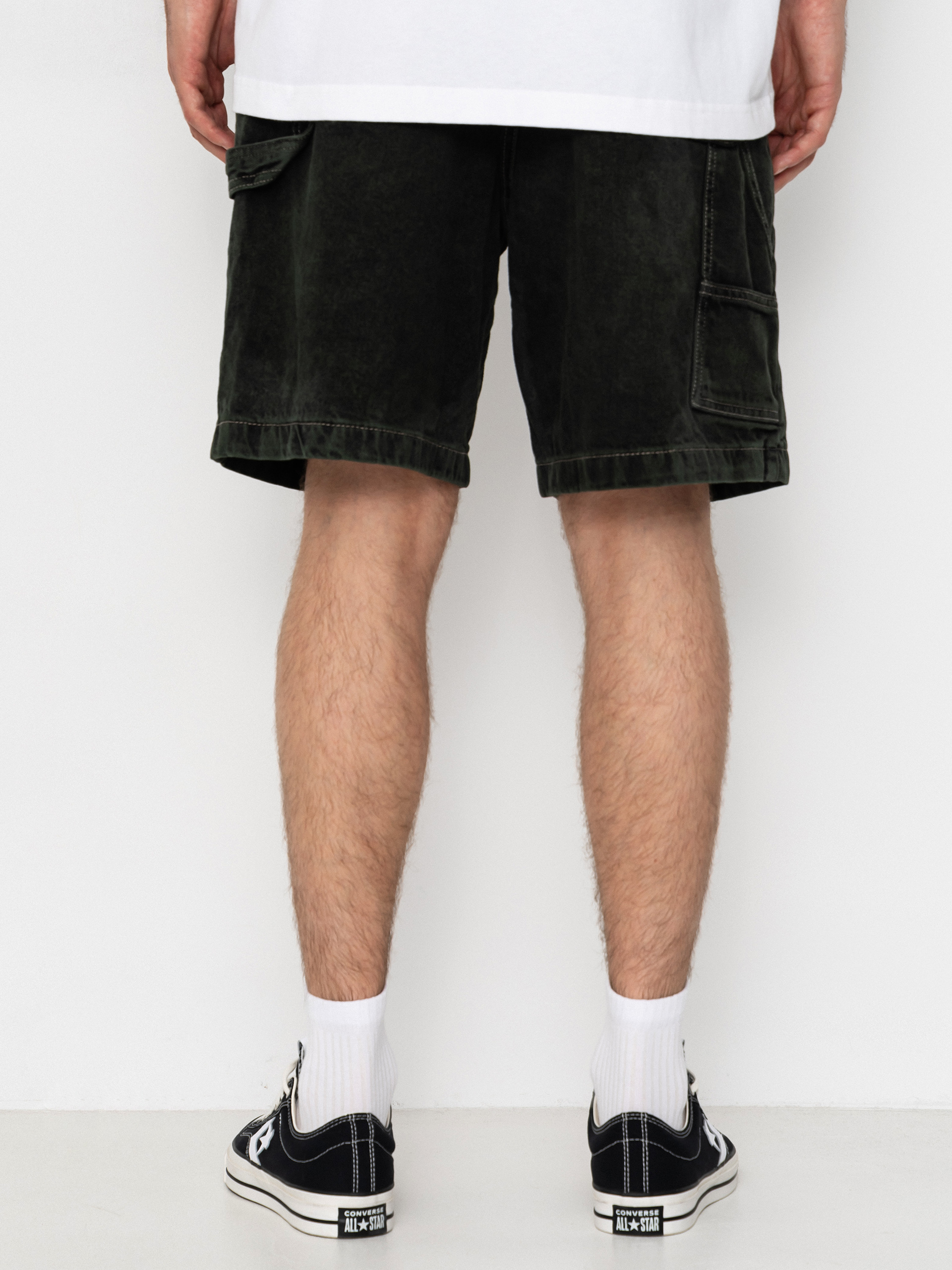 Къси панталони Element Big Carpenter Denim Wk (black green tint)