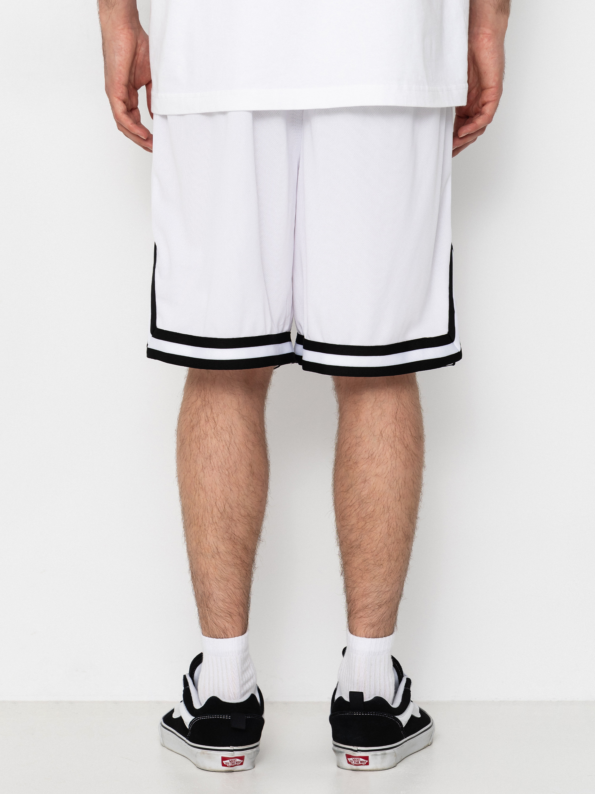 Къси панталони Karl Kani Signature Mesh (white/black)