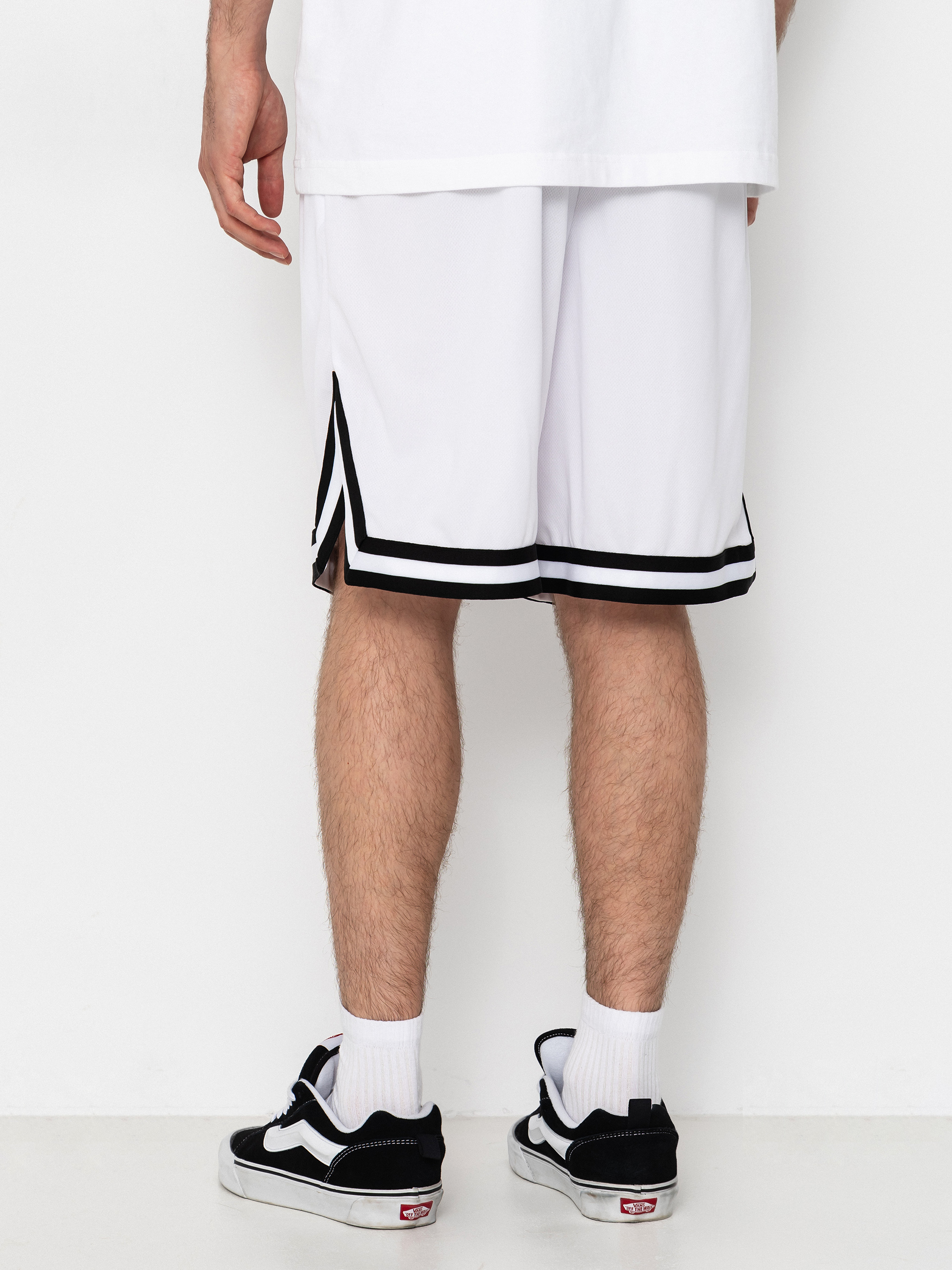Къси панталони Karl Kani Signature Mesh (white/black)