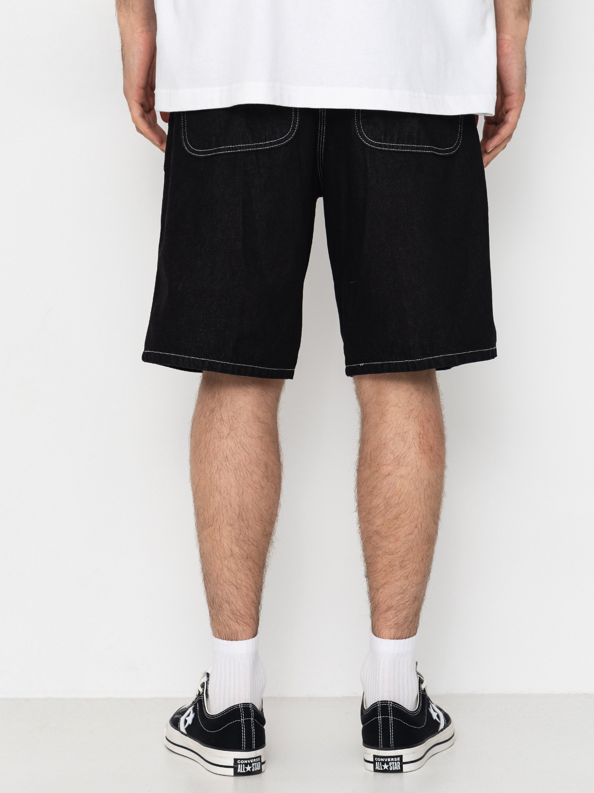 Къси панталони Carhartt WIP Simple (black one wash)