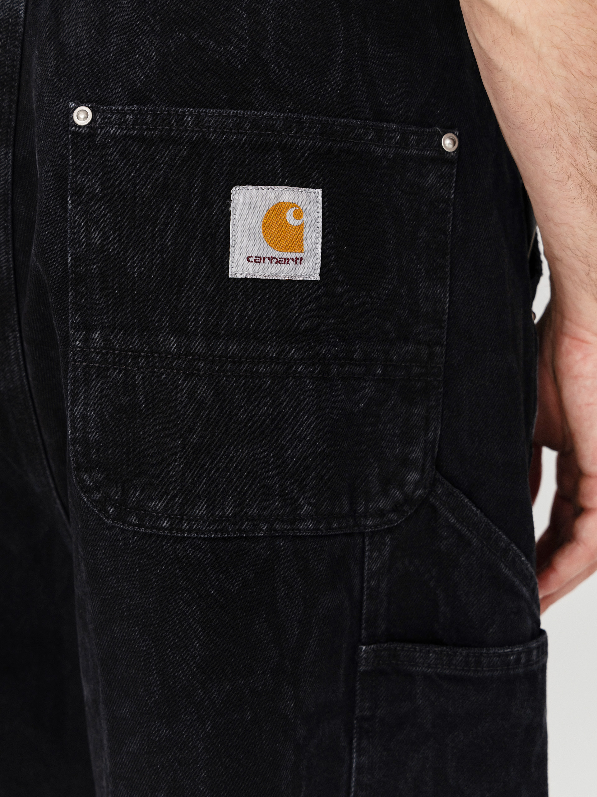 Къси панталони Carhartt WIP OG Double Knee (snake camo/black)