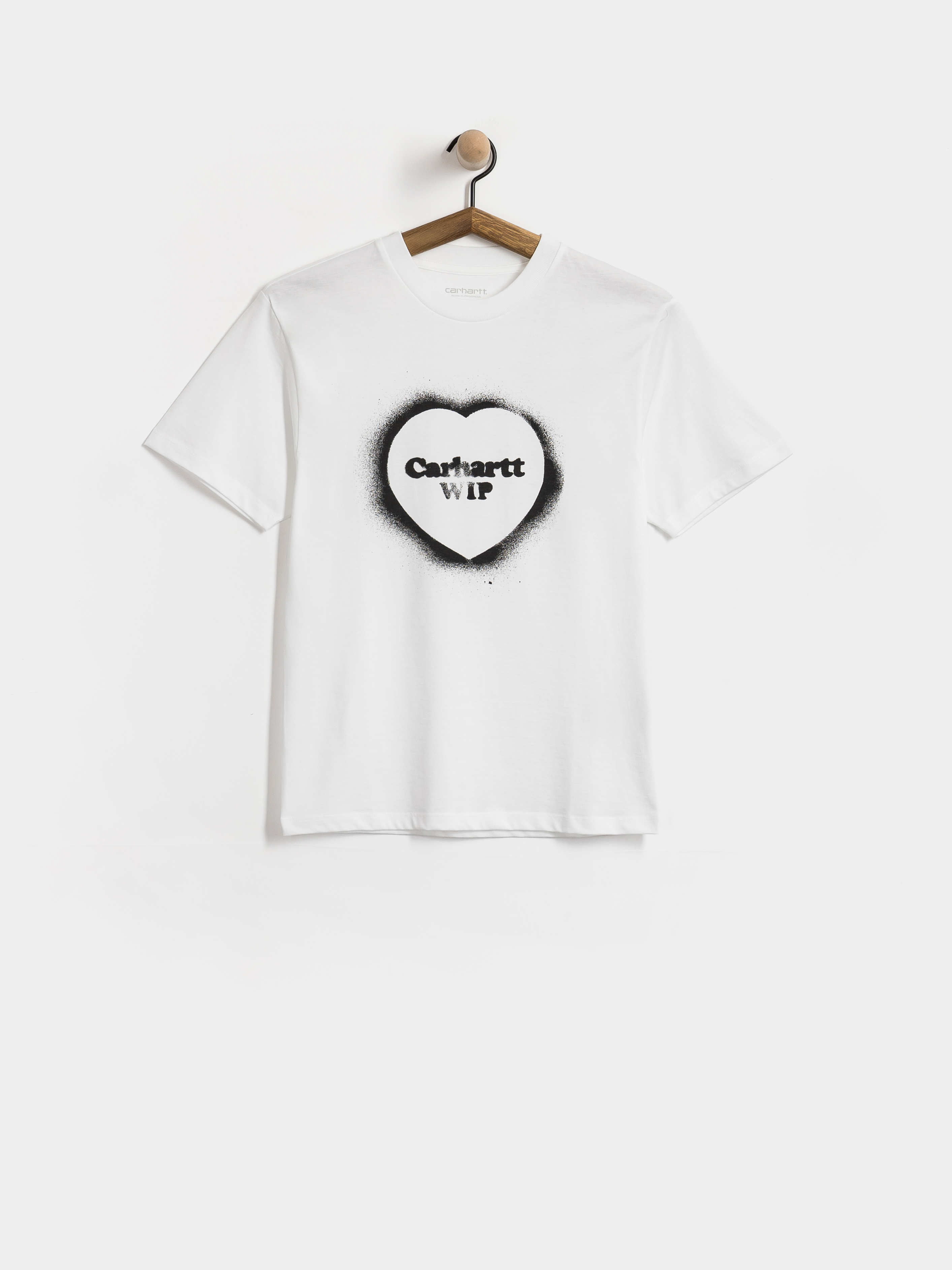 Тениска Carhartt WIP Spray Heart Wmn (white)