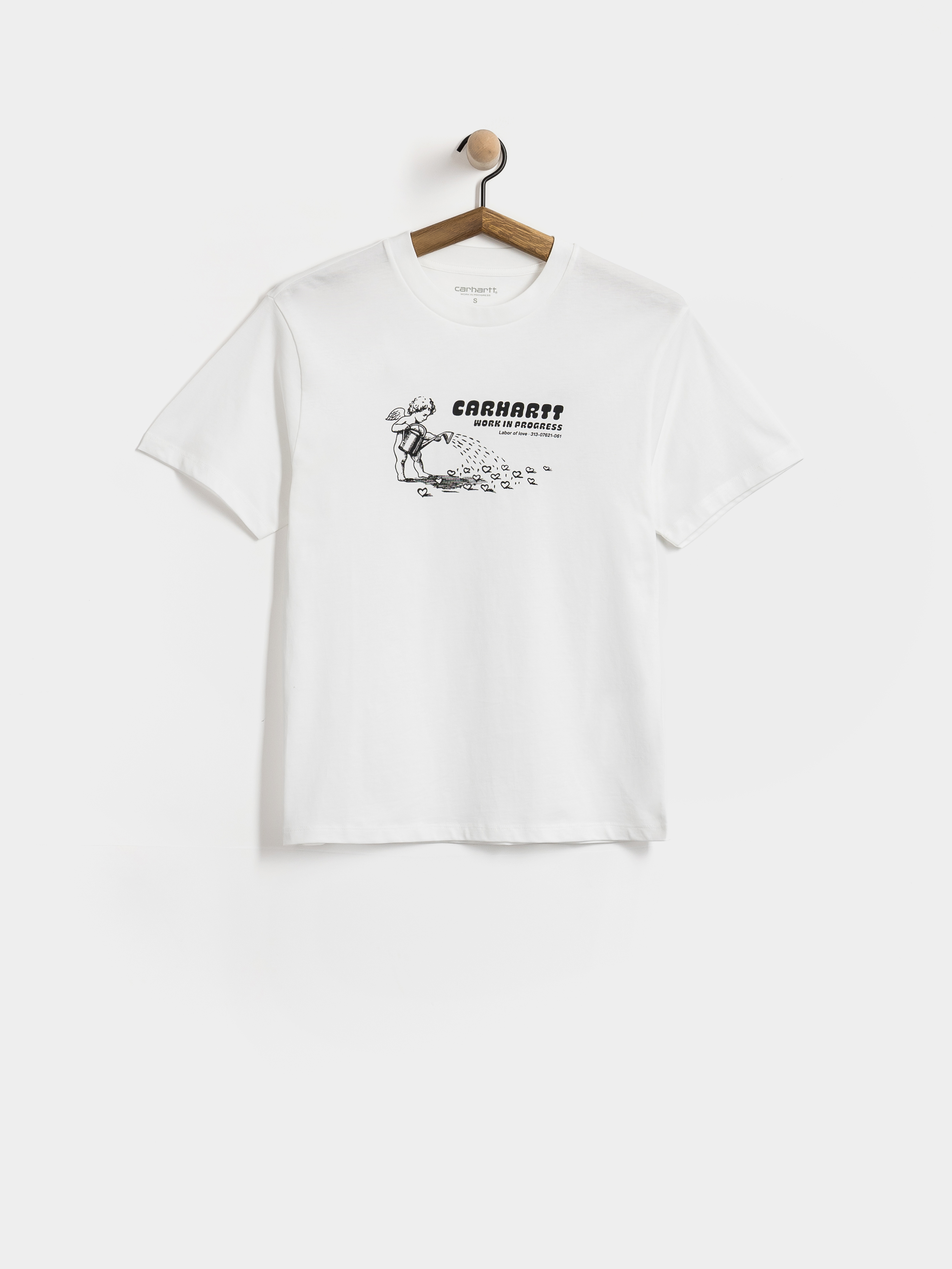 Тениска Carhartt WIP Bumper Sticker Wmn (white)