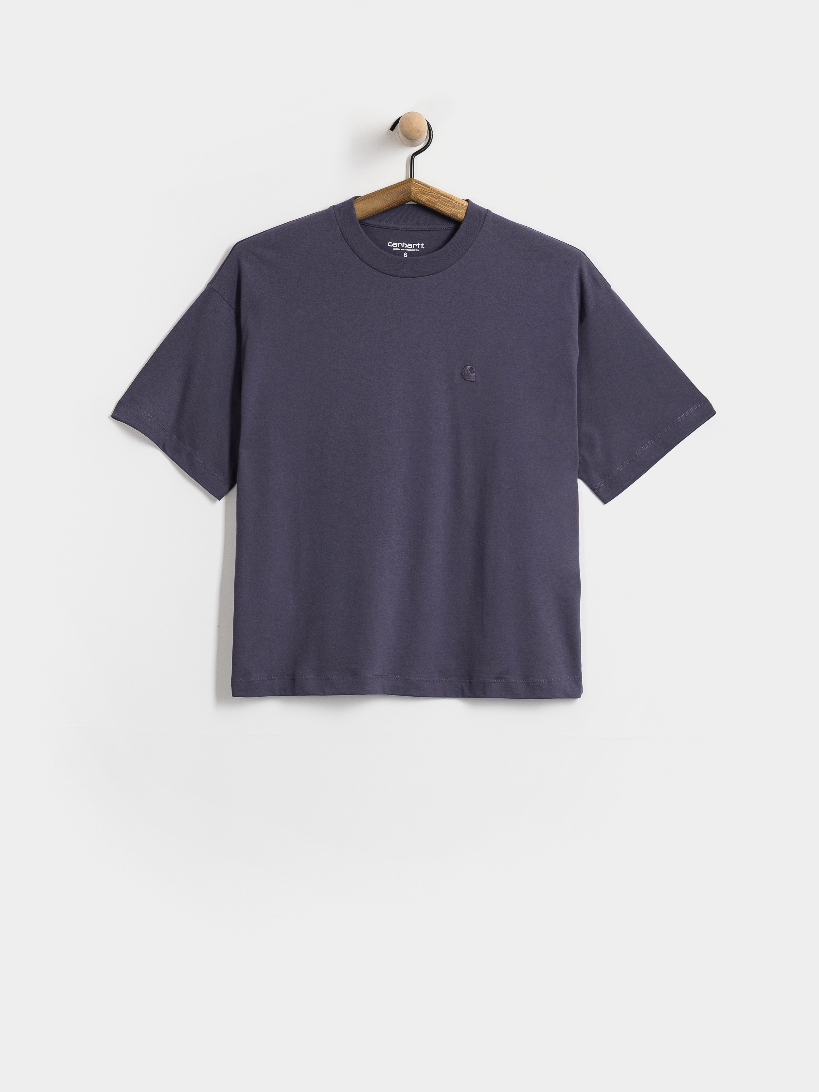 Тениска Carhartt WIP Chester Wmn (shady purple)