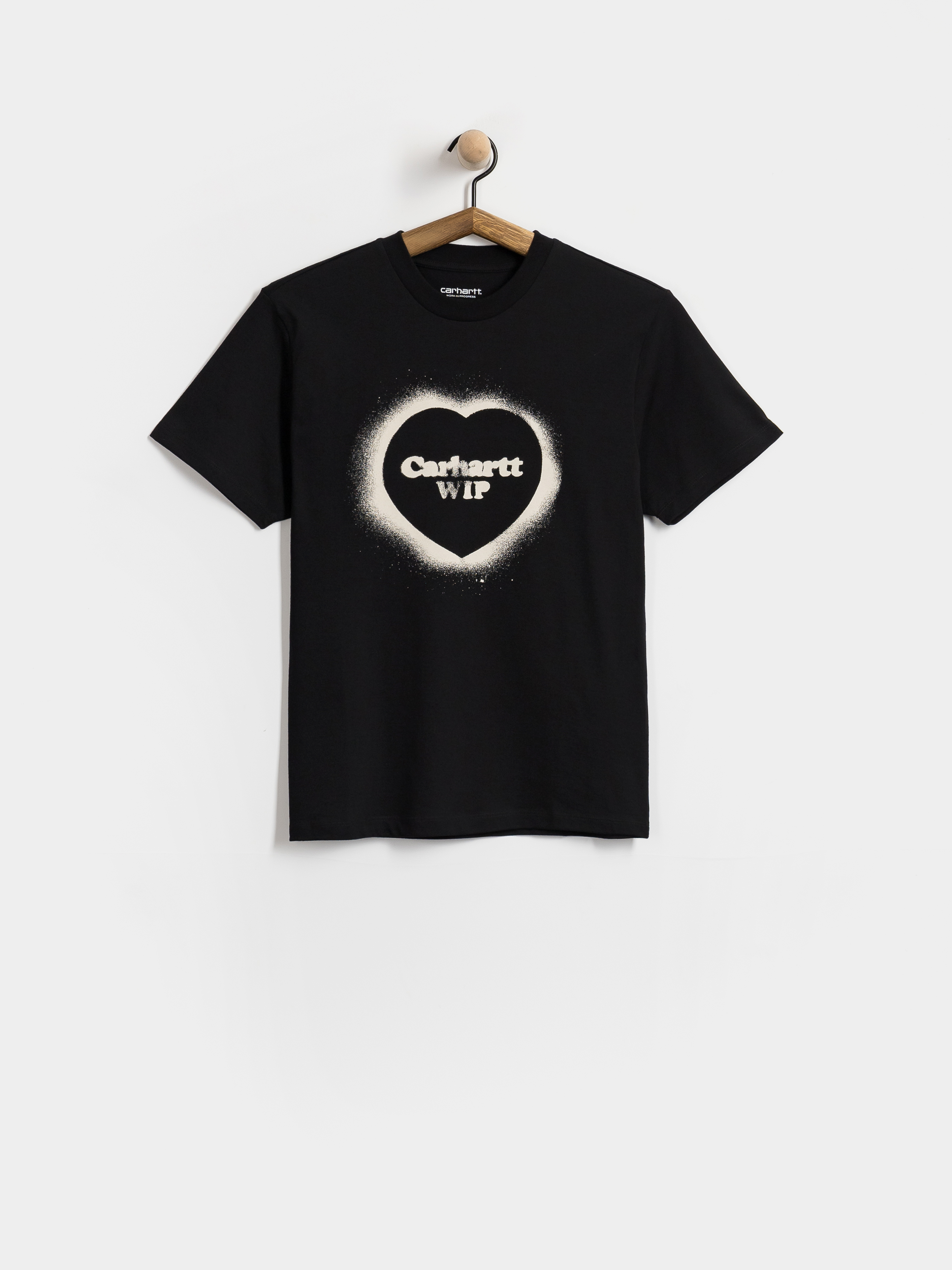 Тениска Carhartt WIP Spray Heart Wmn (black)