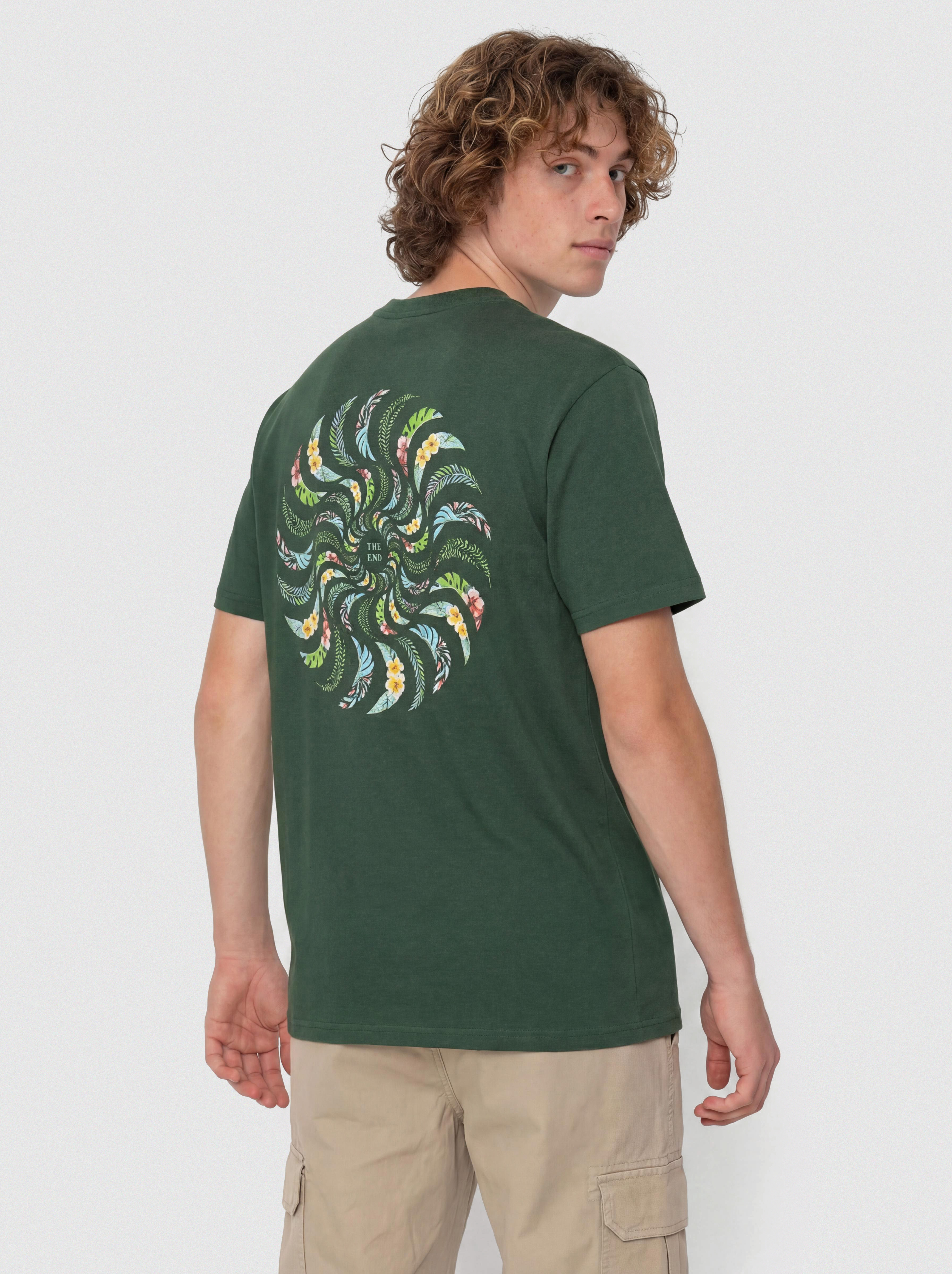 Тениска Spitfire Floral Classic Swirl (forest)