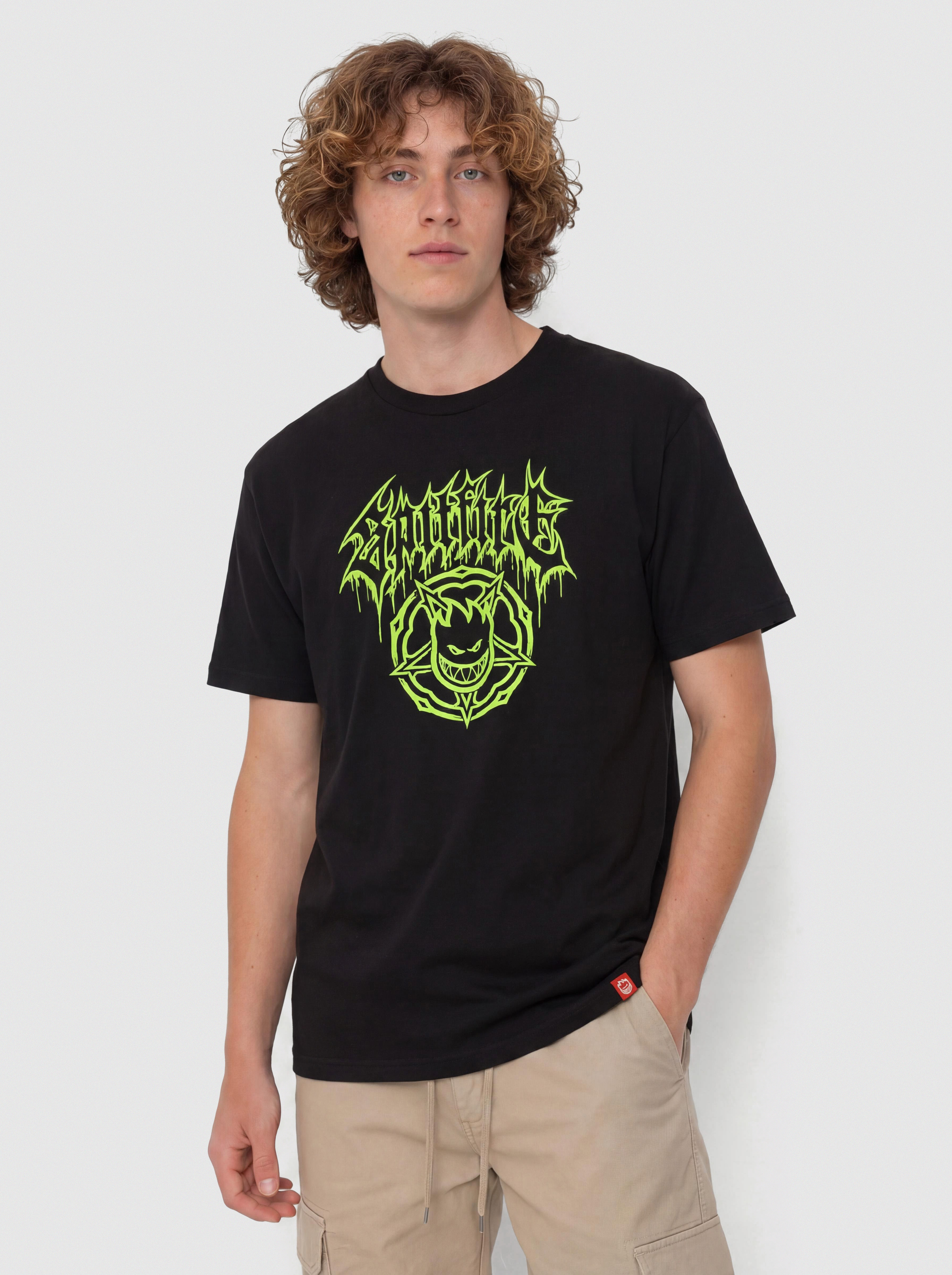 Тениска Spitfire Basic Pentagram Drip