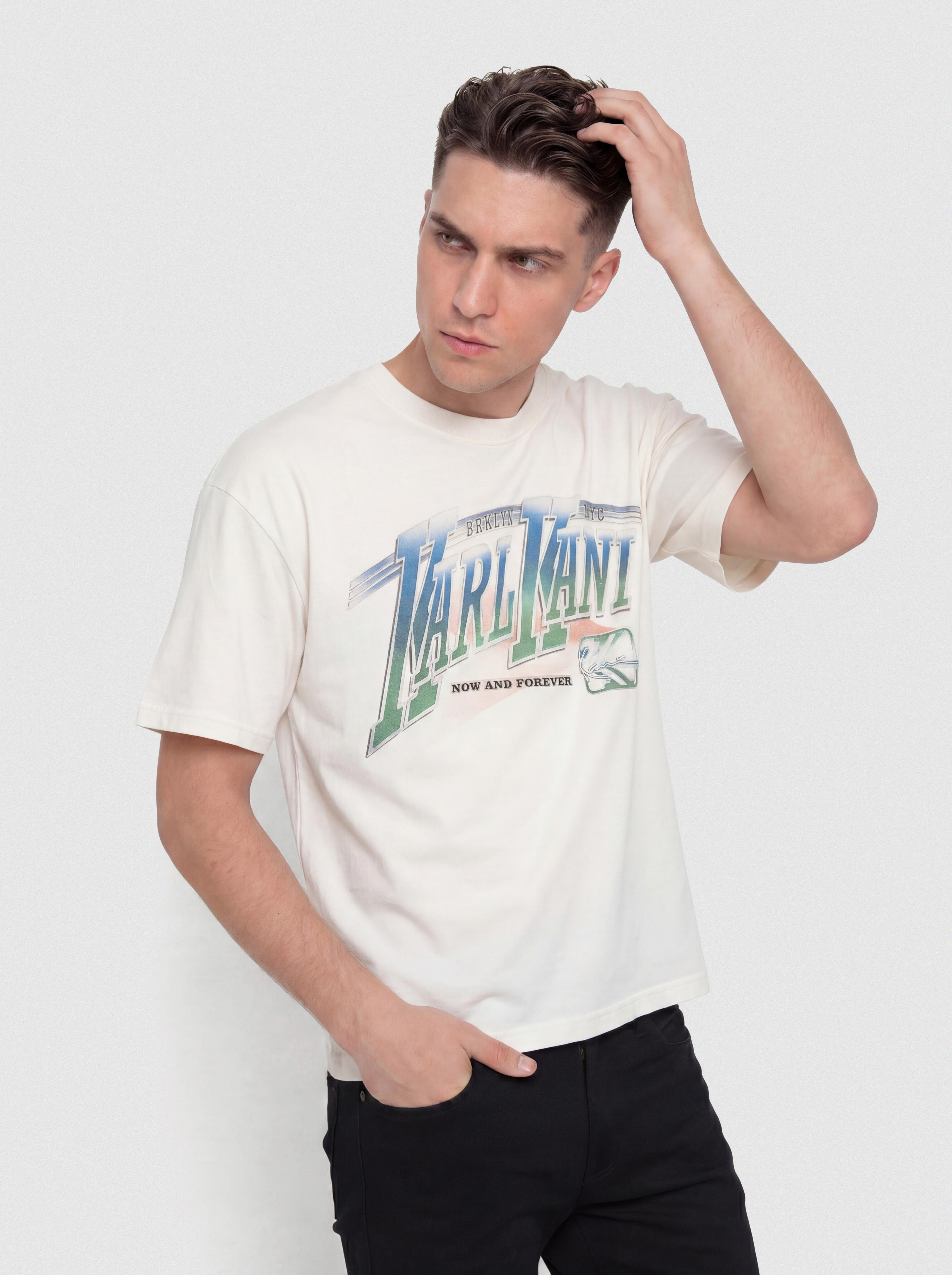 Тениска Karl Kani Sport Gradient Boxy