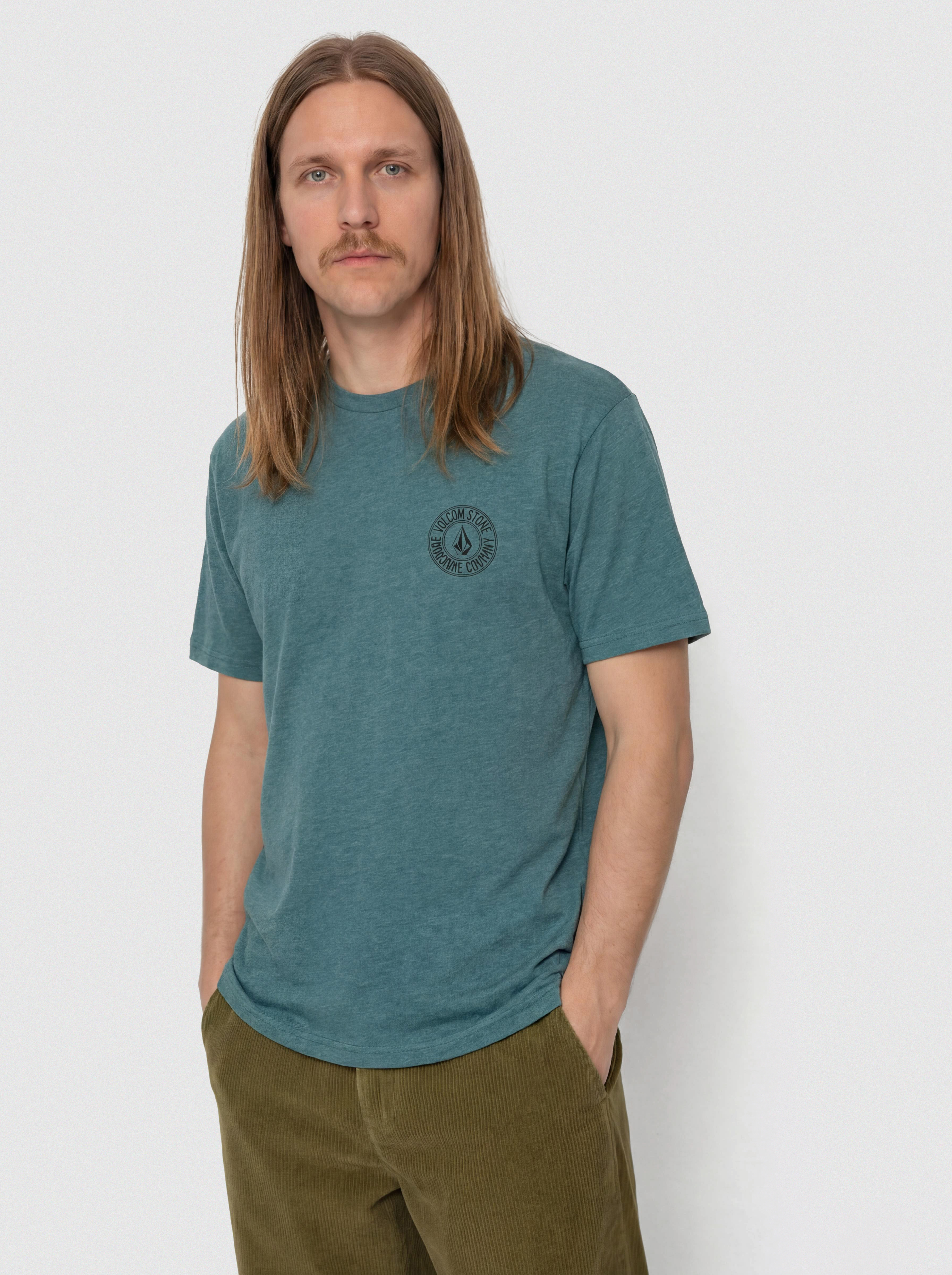 Тениска Volcom Drain You Hth (rifle green)