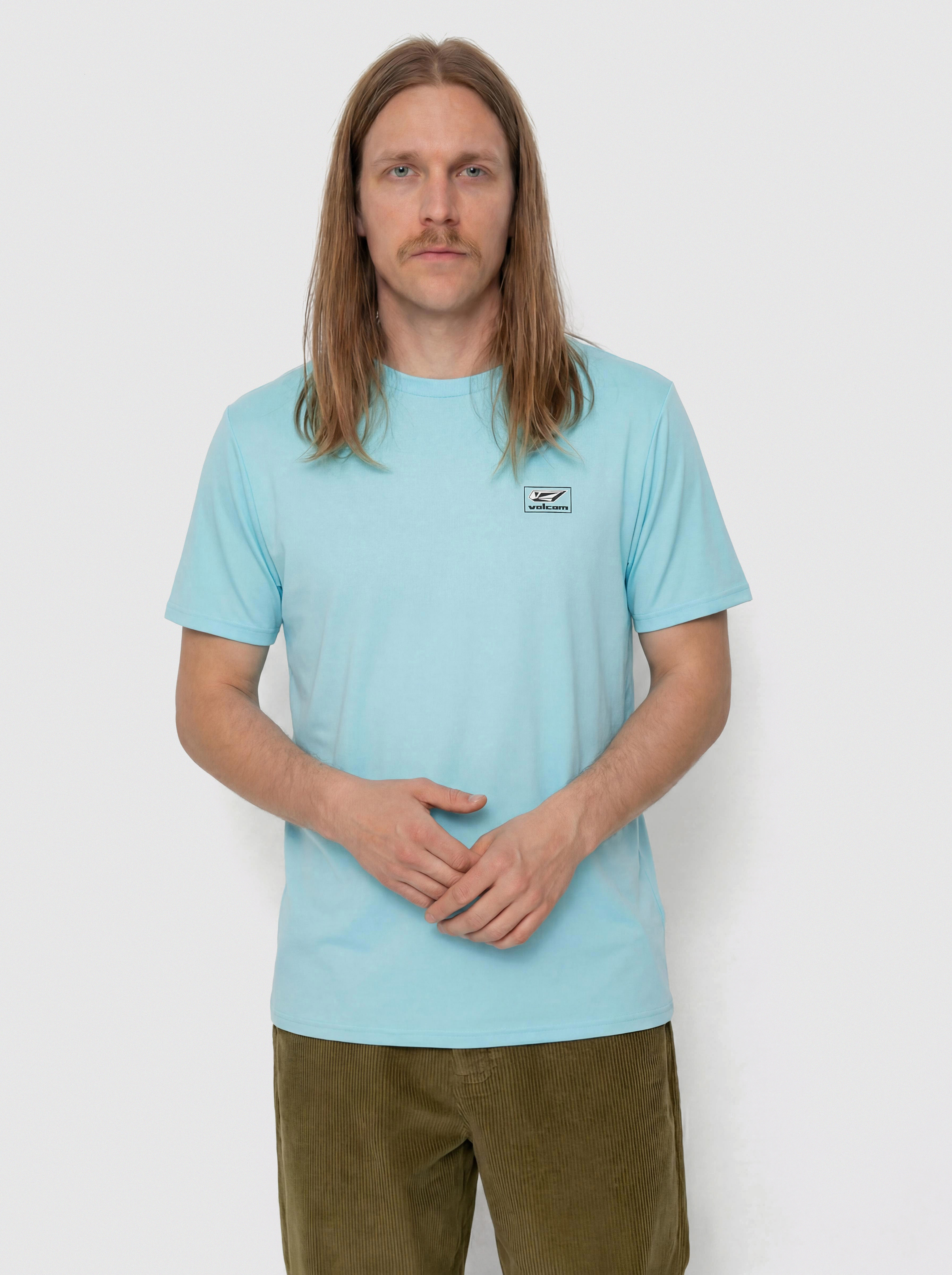 Тениска Volcom Modstone Loose Lycra (resin blue)