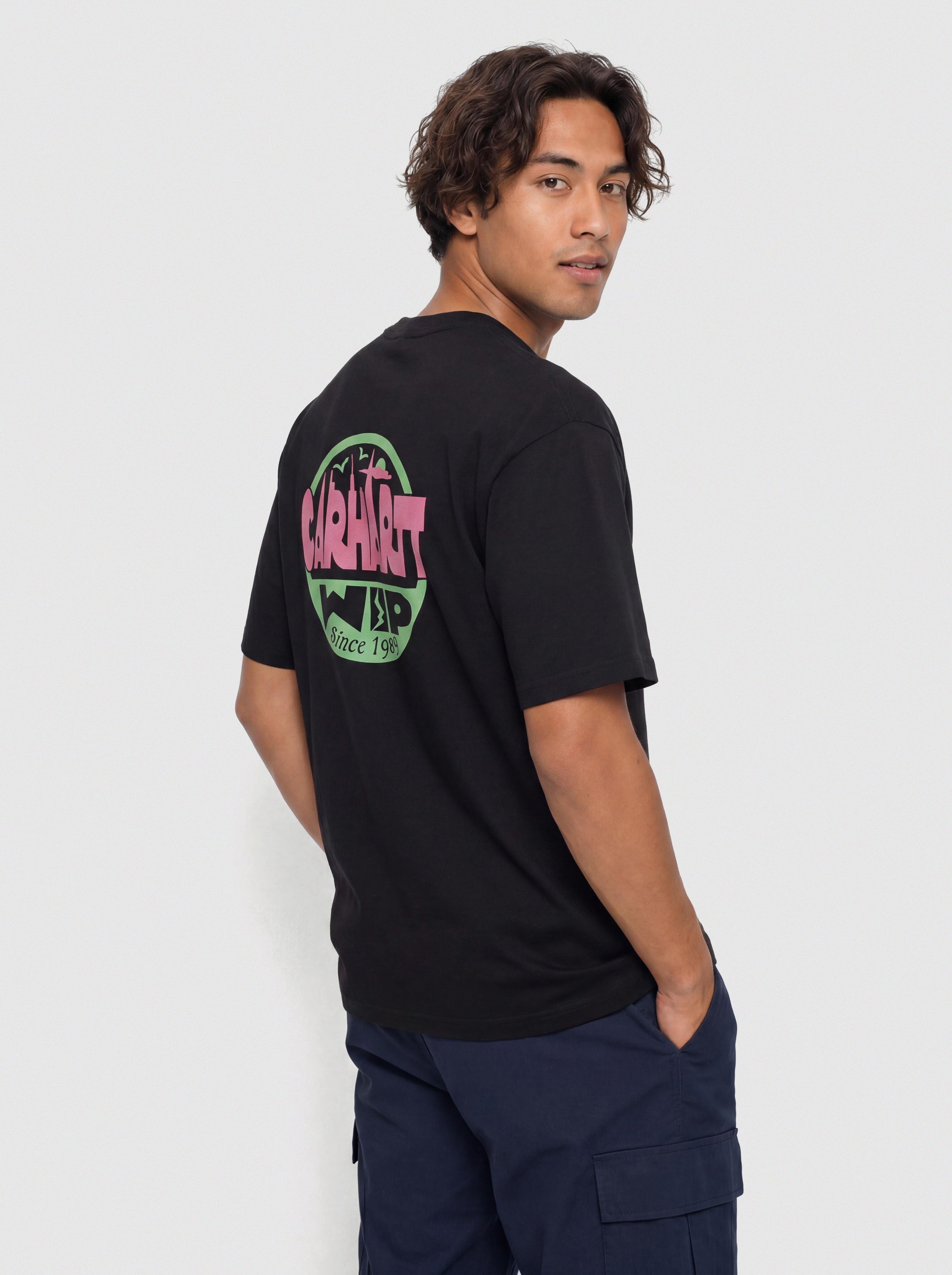 Тениска Carhartt WIP Luggage Label (black)