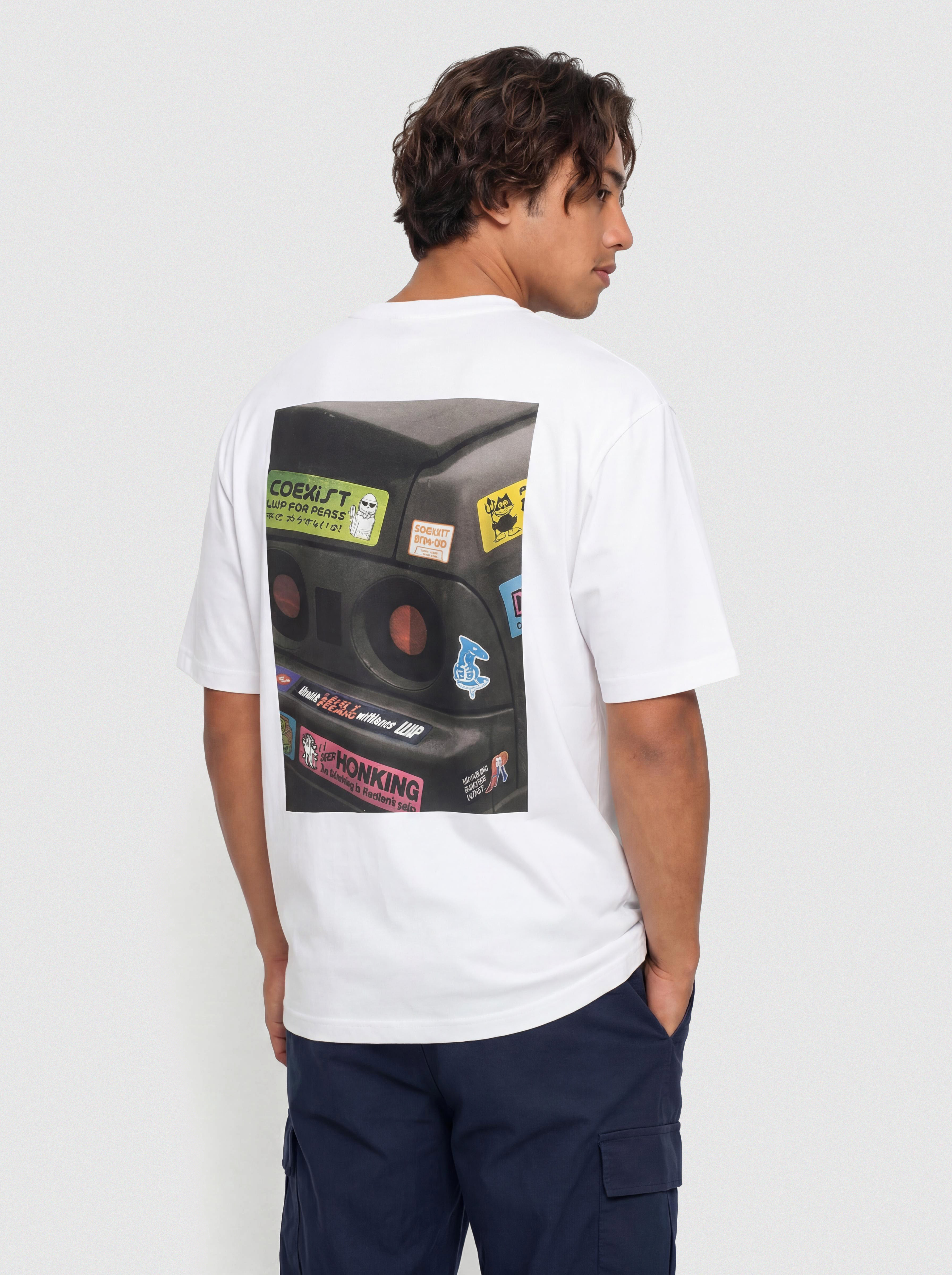 Тениска Carhartt WIP Bumper Car (white)