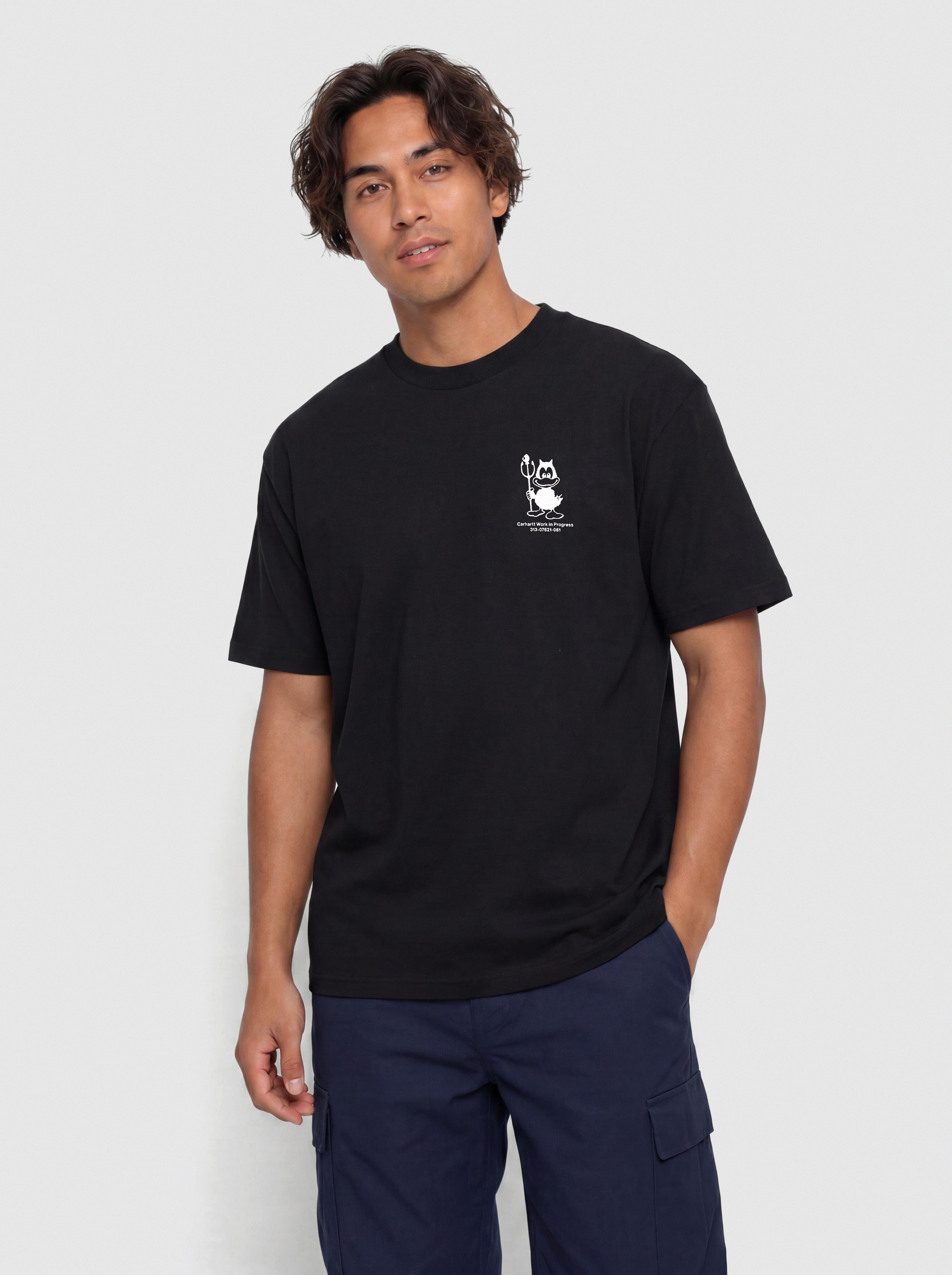 Тениска Carhartt WIP Bumper Car (black)