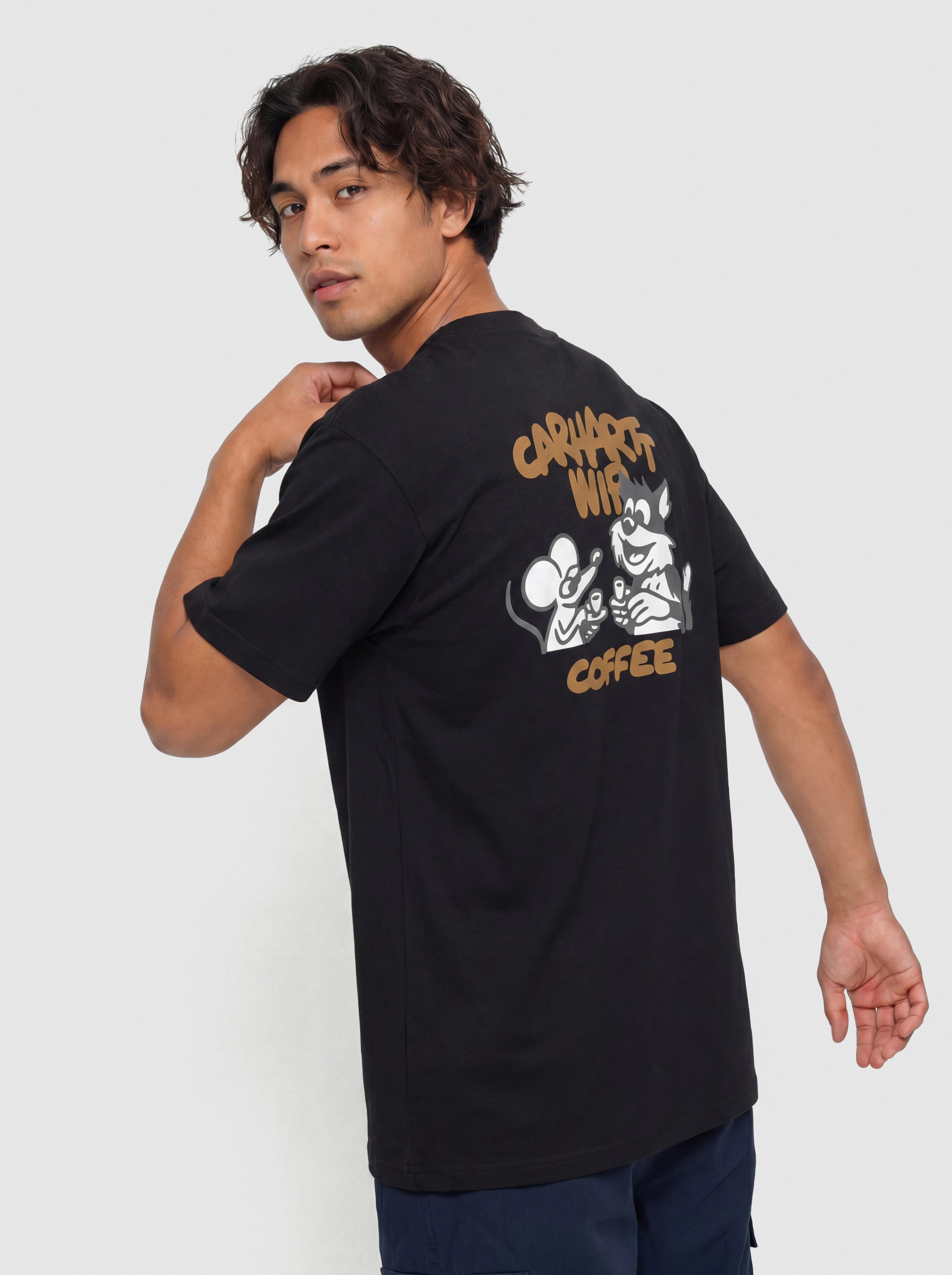 Тениска Carhartt WIP Coffee Break (black)