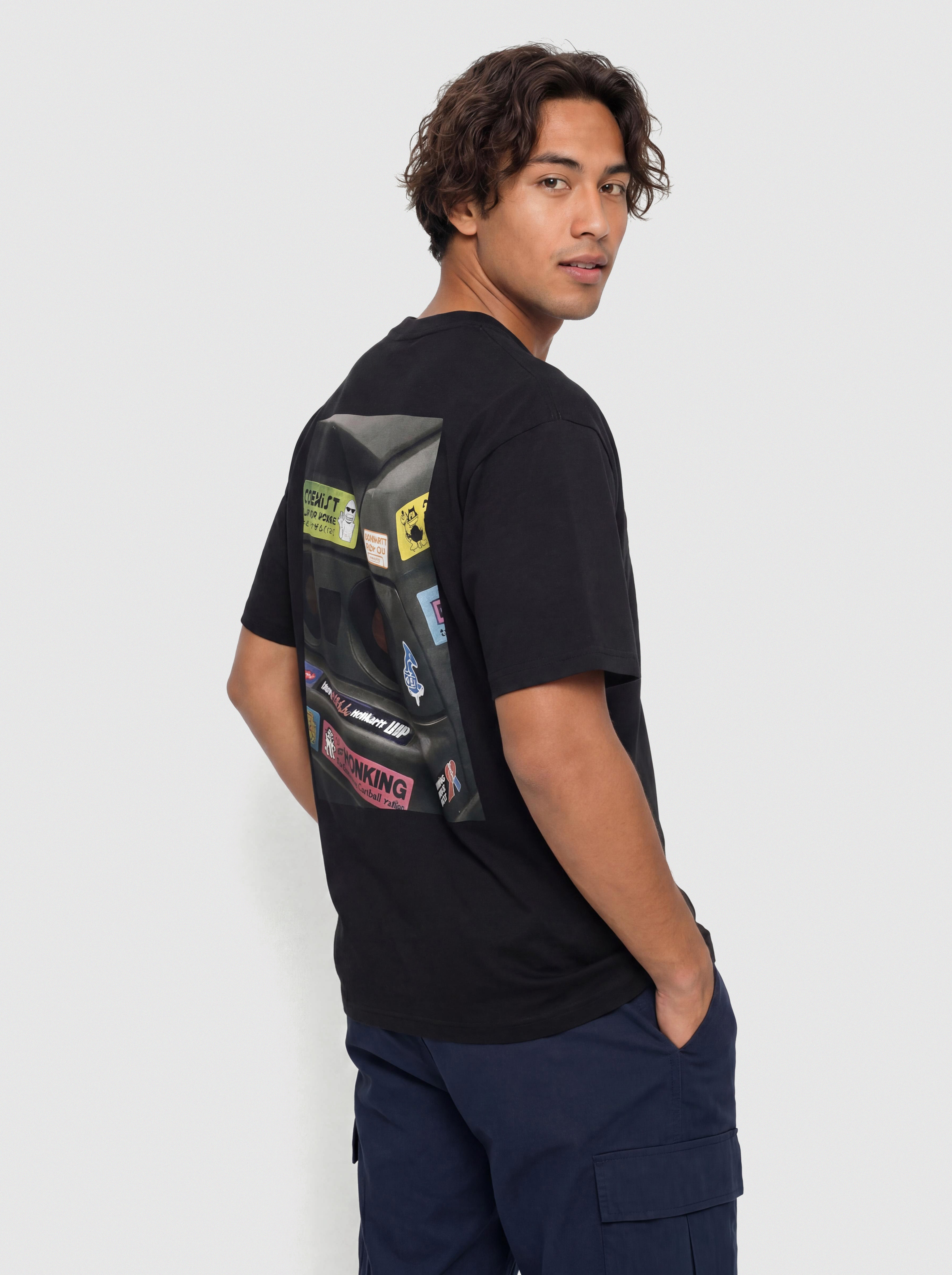 Тениска Carhartt WIP Bumper Car (black)