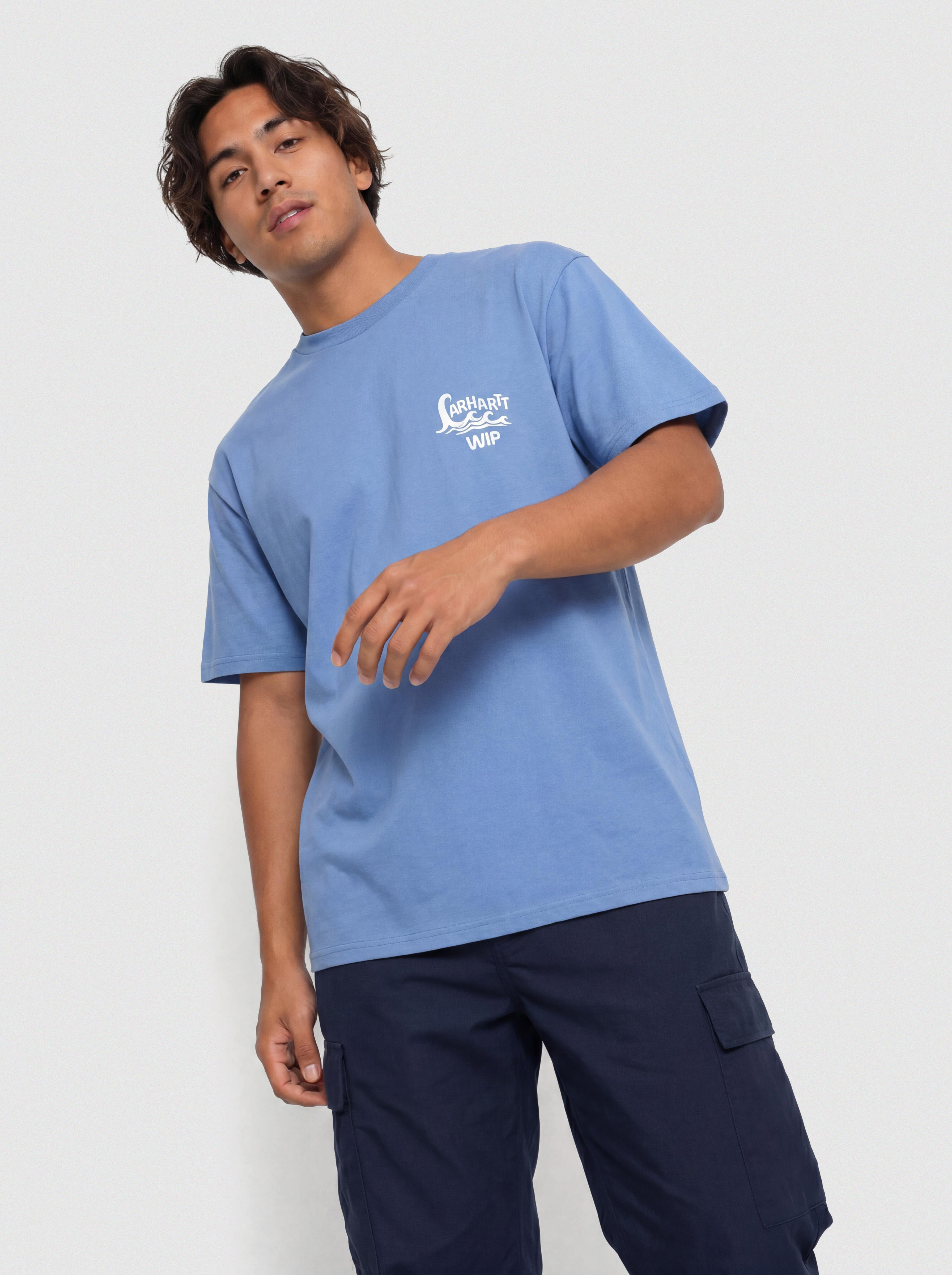 Тениска Carhartt WIP Waves (curacao)