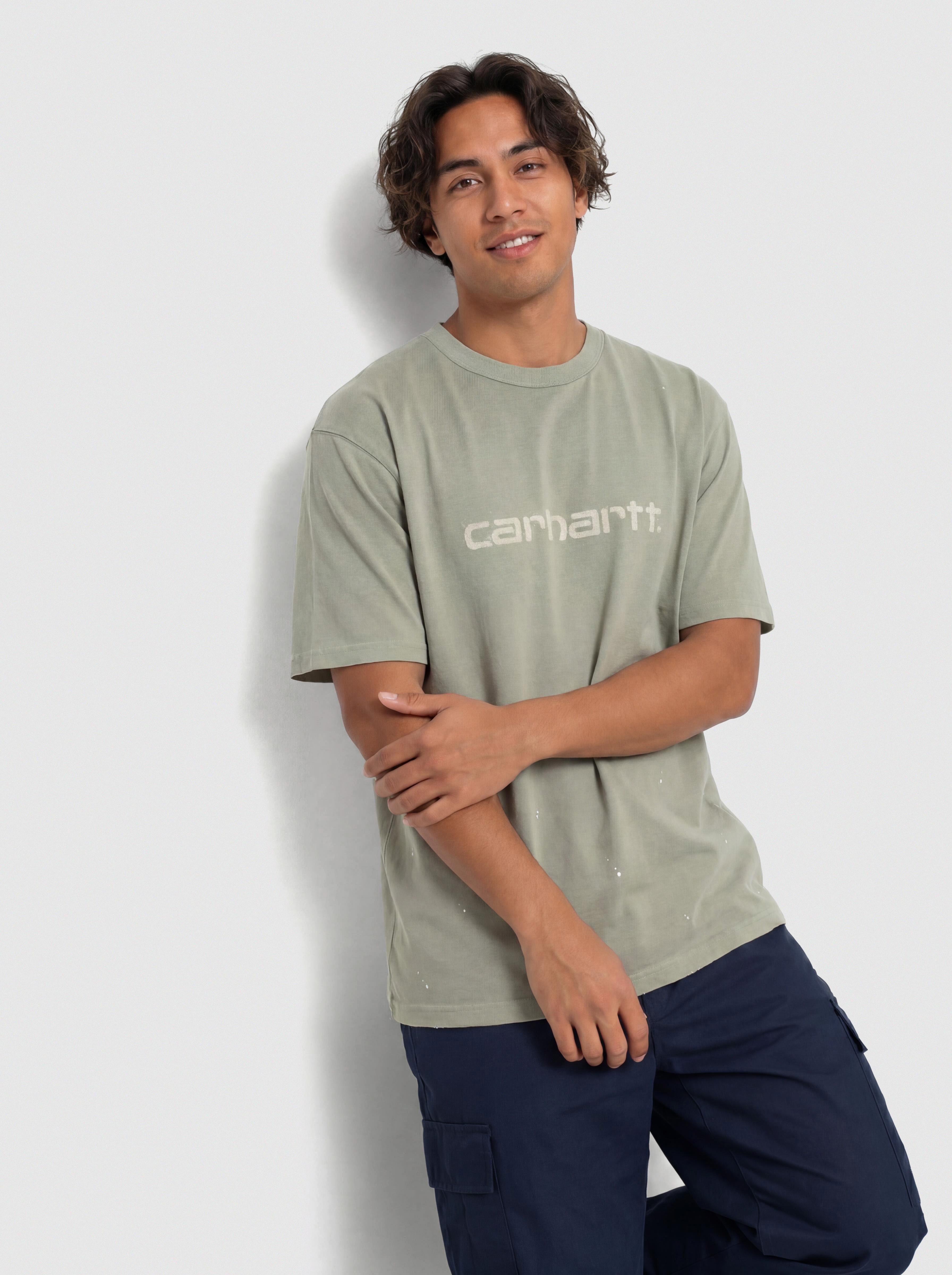 Тениска Carhartt WIP Painter (shady green)