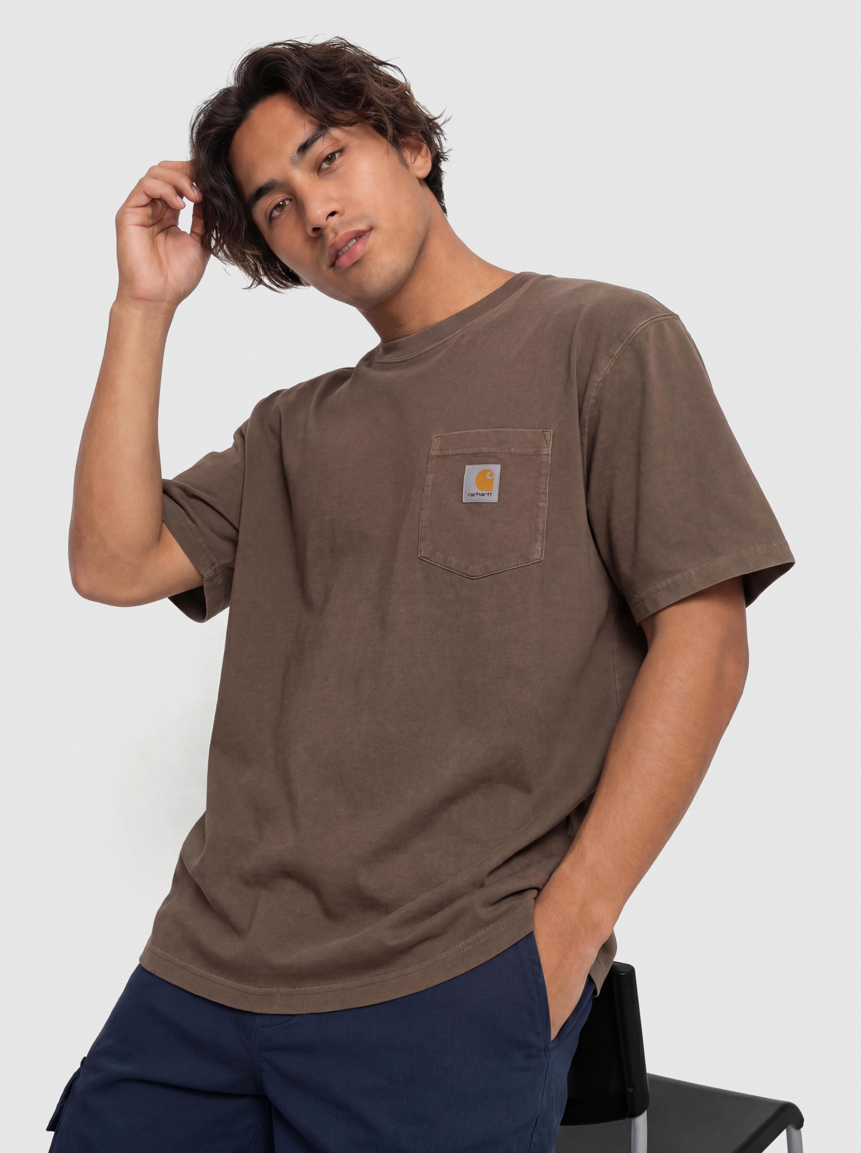 u0422u0435u043du0438u0441u043au0430 Carhartt WIP Loose Pocket (tobacco)