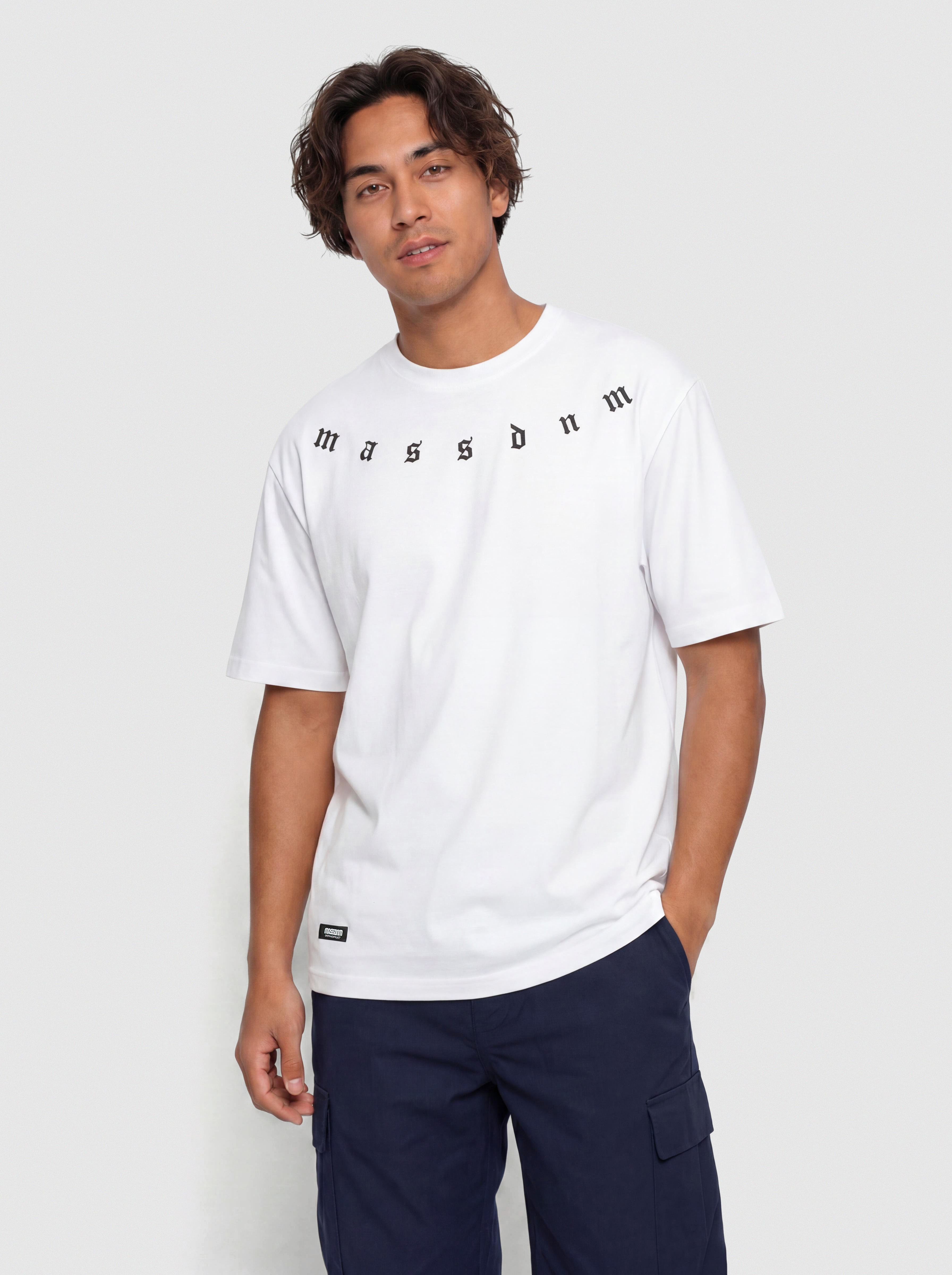 Тениска MassDnm Bergen (white)