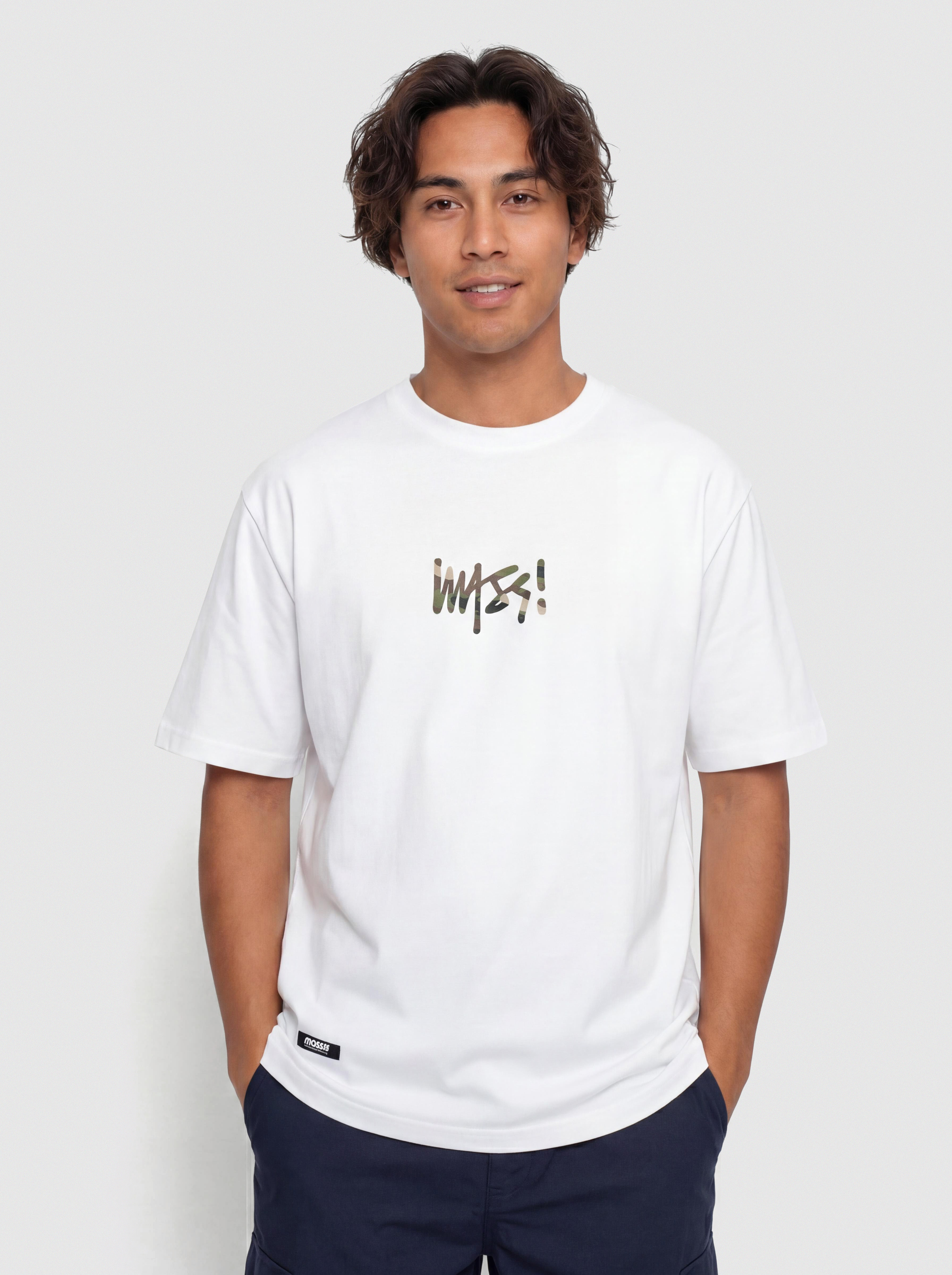 Тениска MassDnm Camo Sign (white)