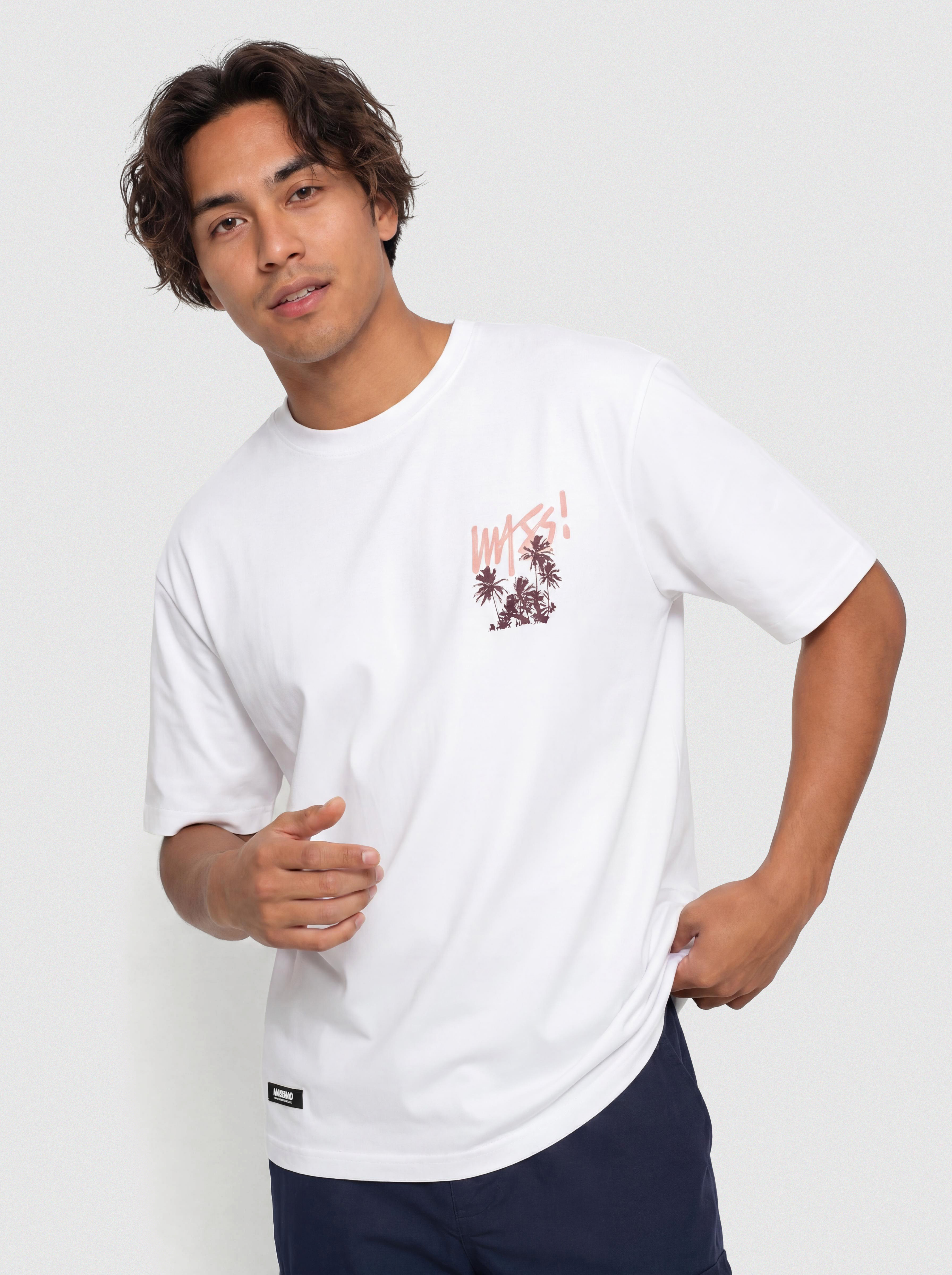 Тениска MassDnm Sunset (white)
