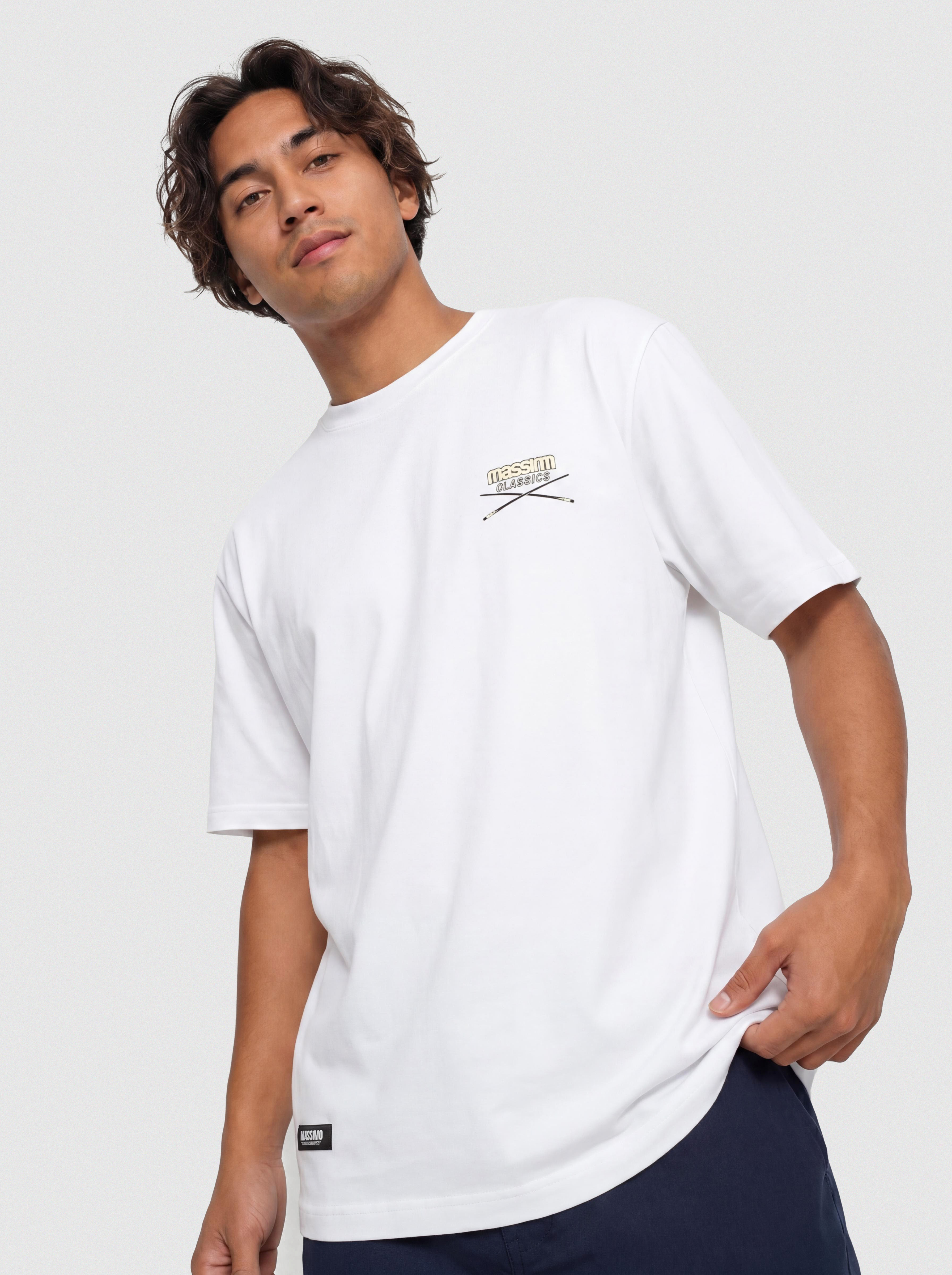 Тениска MassDnm 98 Ball (white)