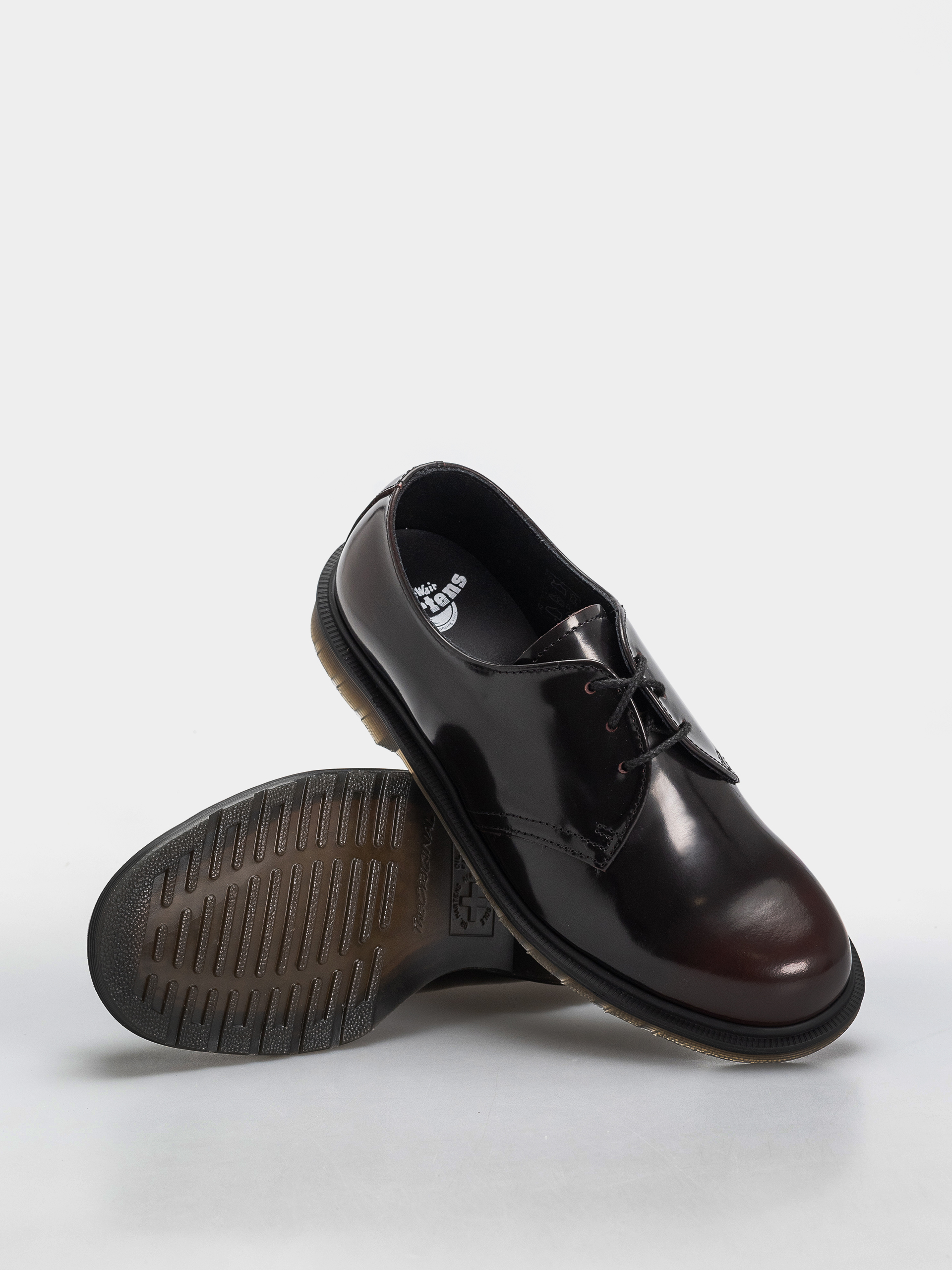 Обувки Dr. Martens Mayfare 3 Eye (cherry red arcadia)