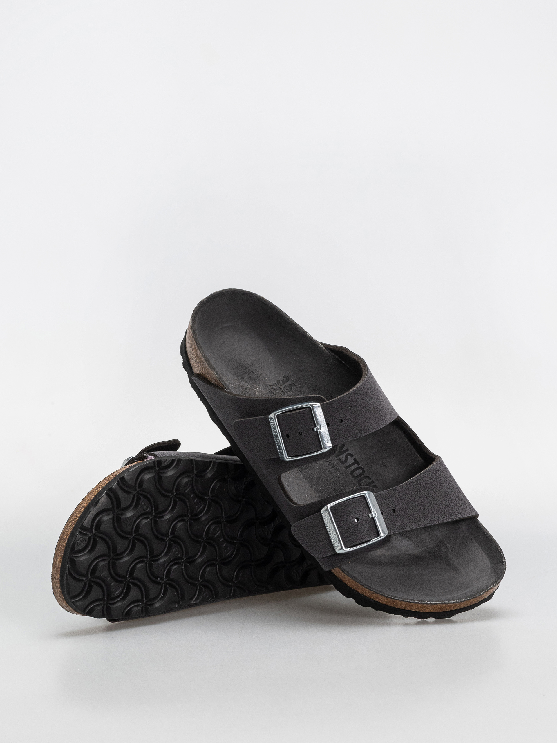 Чехли Birkenstock Arizona Birkibuc Narrow Wmn (velvet gray)