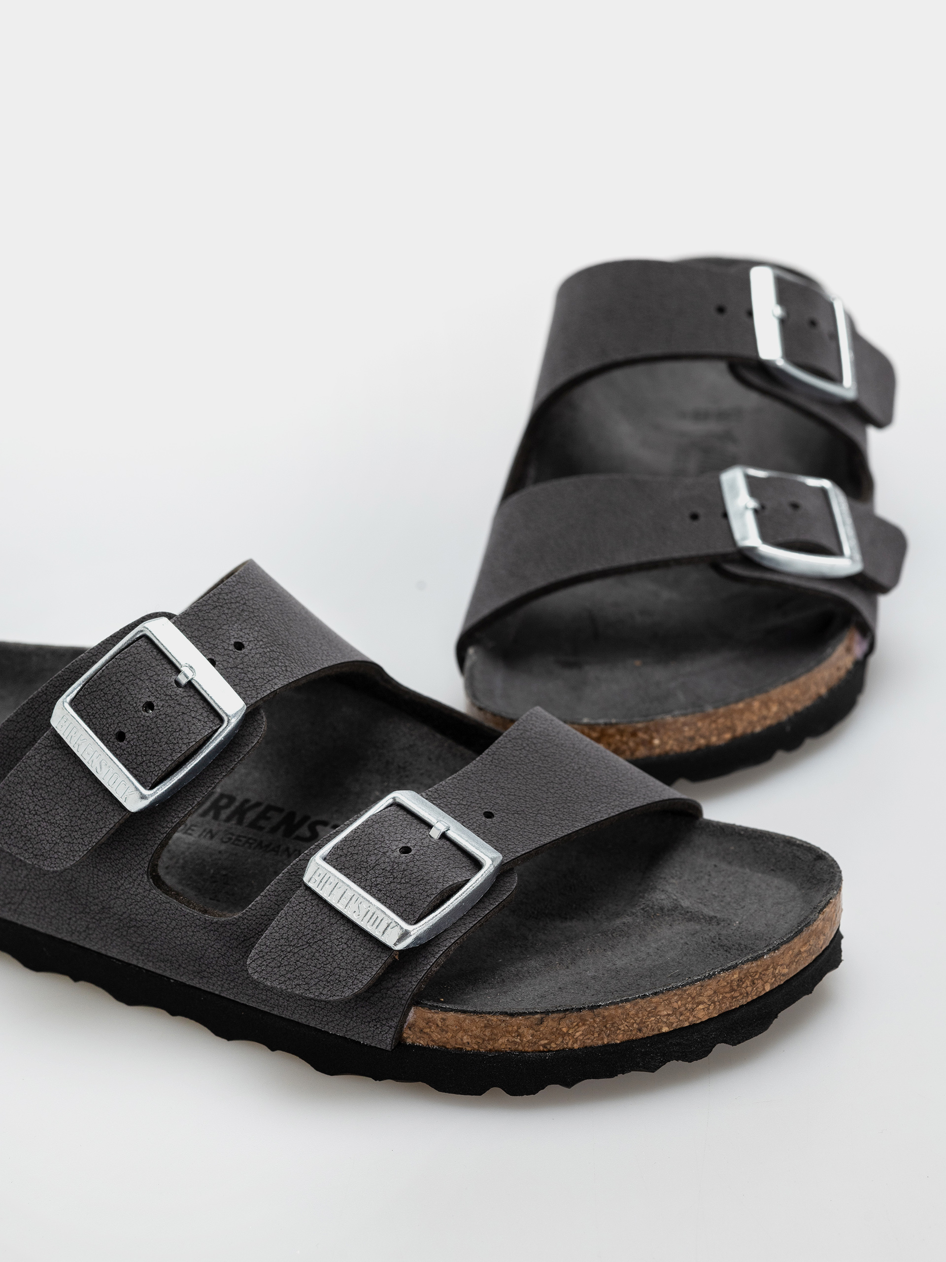 Чехли Birkenstock Arizona Birkibuc Narrow Wmn (velvet gray)