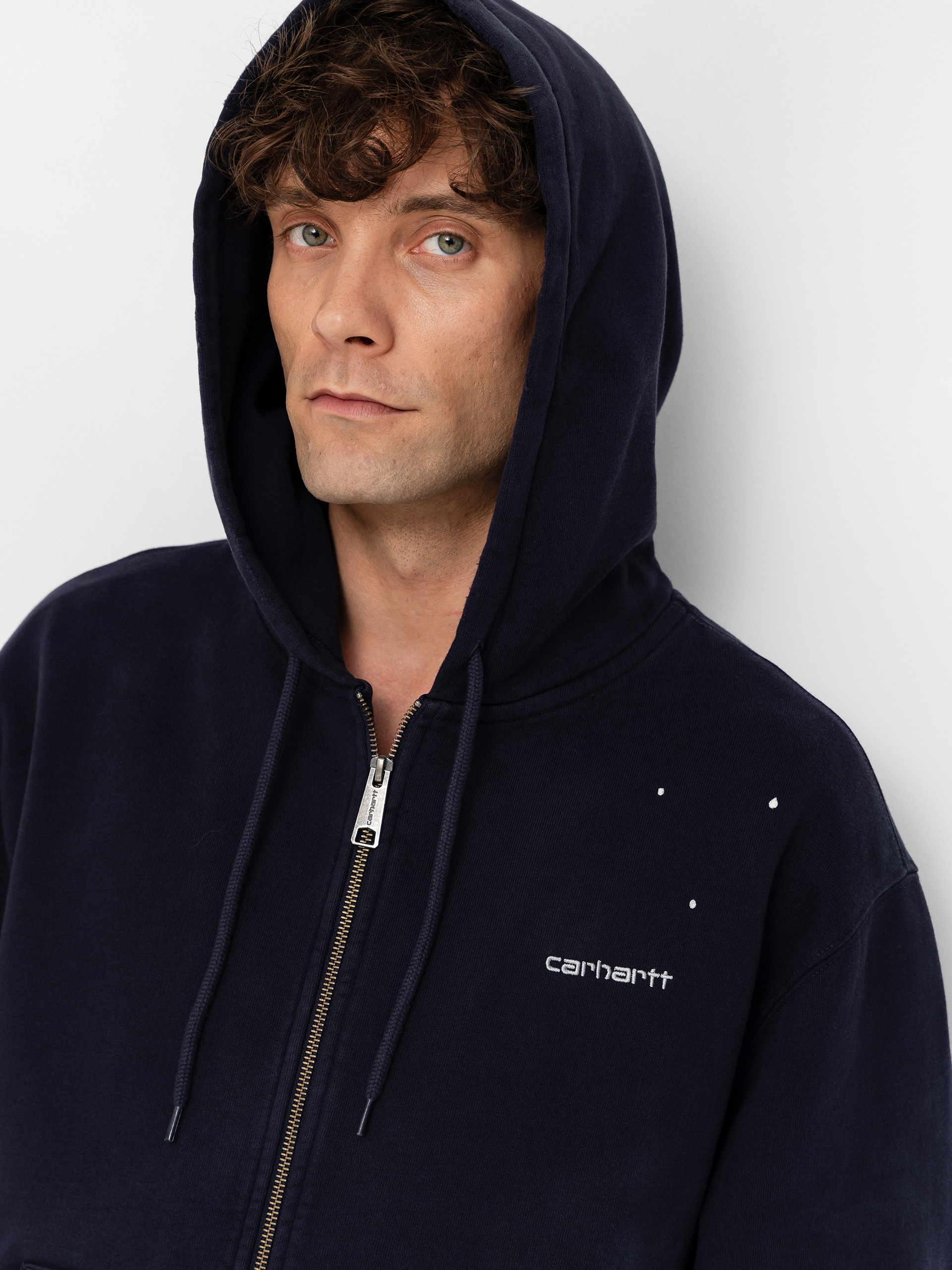 Суитшърт с качулка Carhartt WIP Painter ZHD (dark navy)