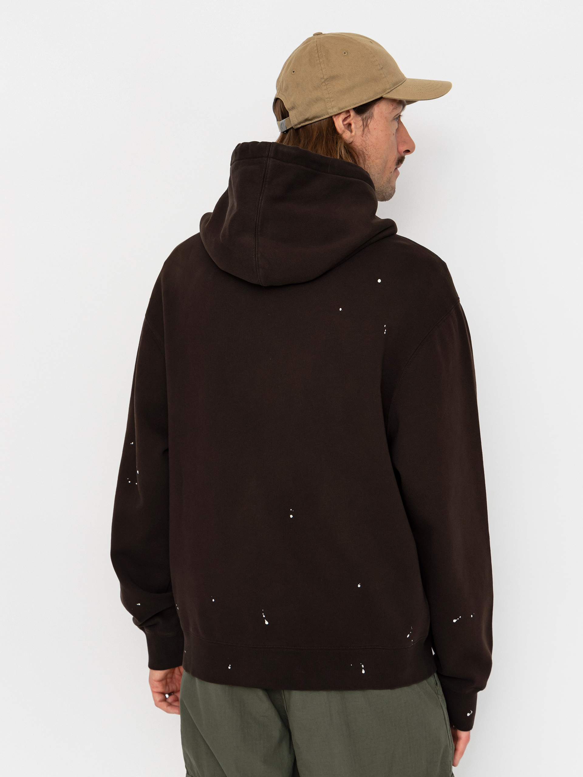 Суитшърт с качулка Carhartt WIP Painter ZHD (tobacco)