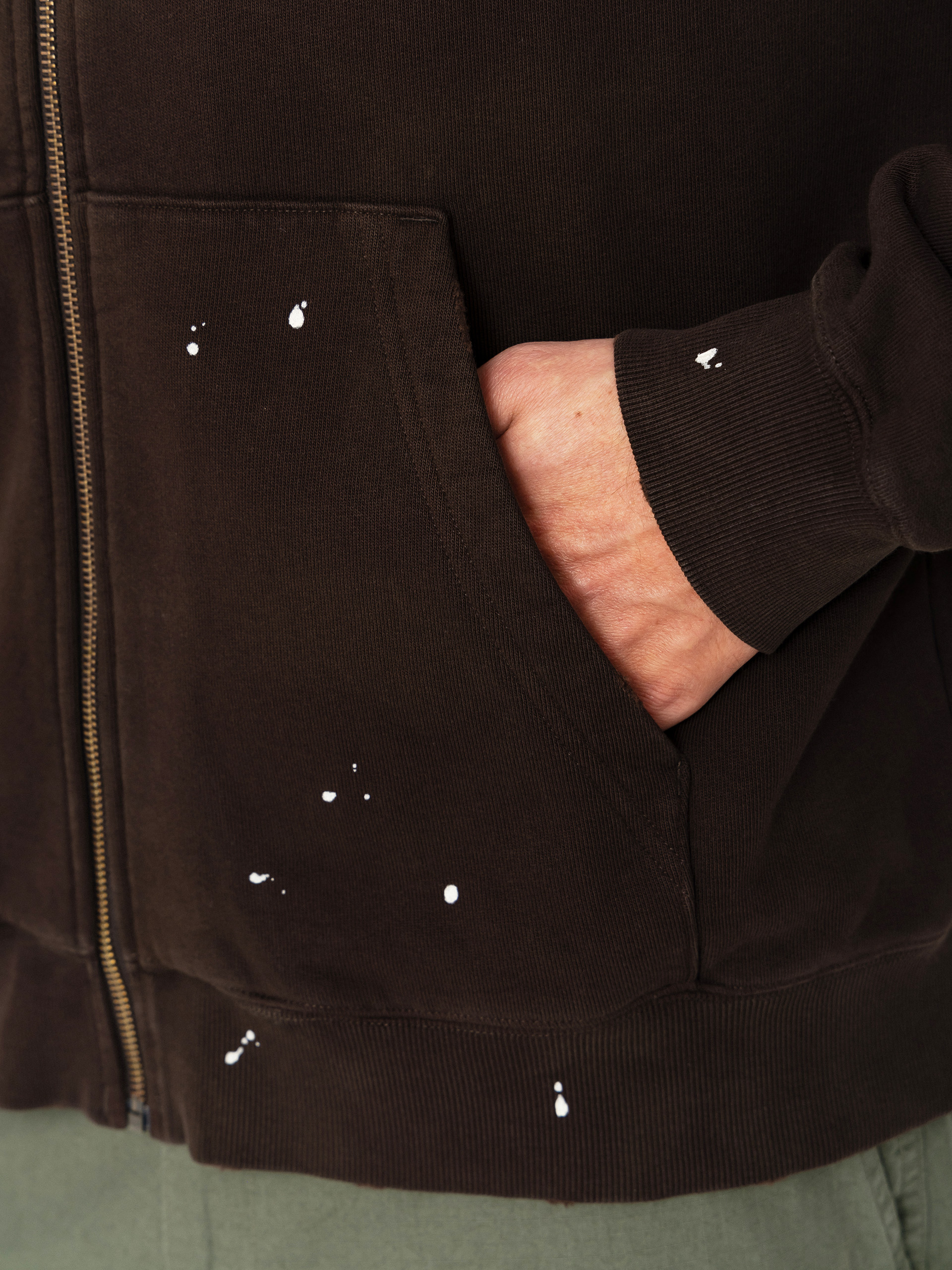 Суитшърт с качулка Carhartt WIP Painter ZHD (tobacco)