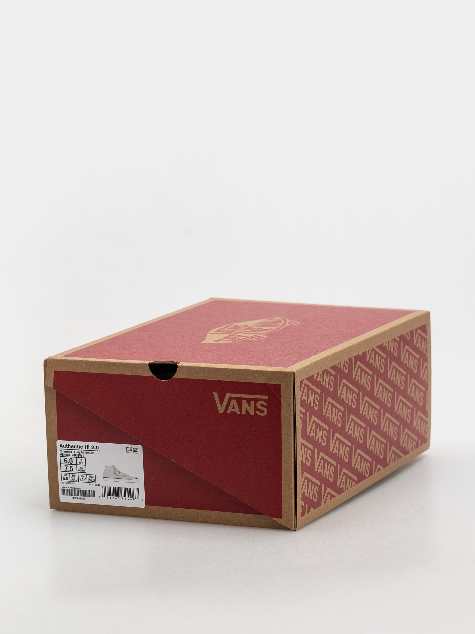 Обувки Vans Authentic Hi 2.0 (dusty mint/gold)