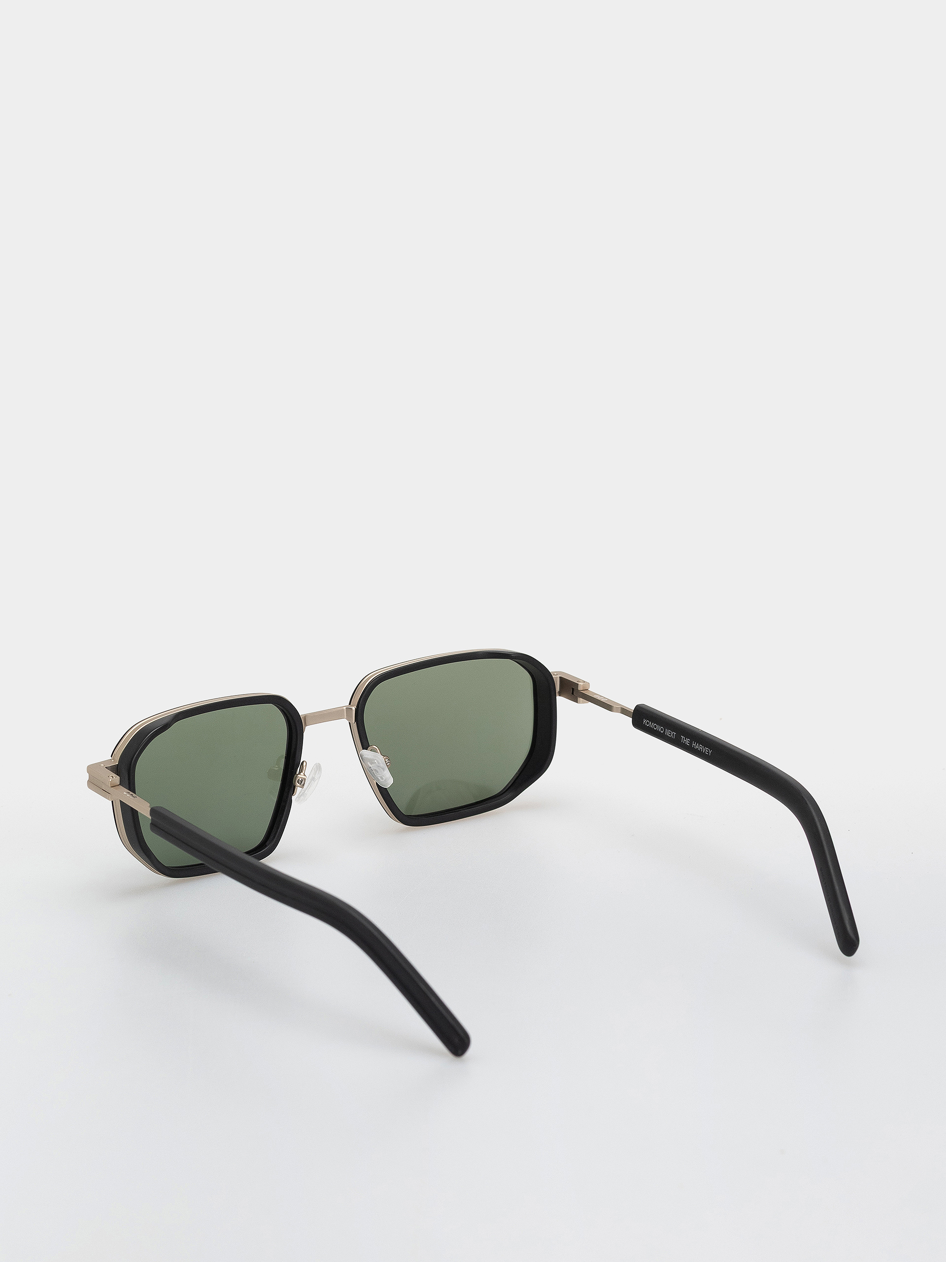 Слънчеви очила Komono Harvey (white gold black)