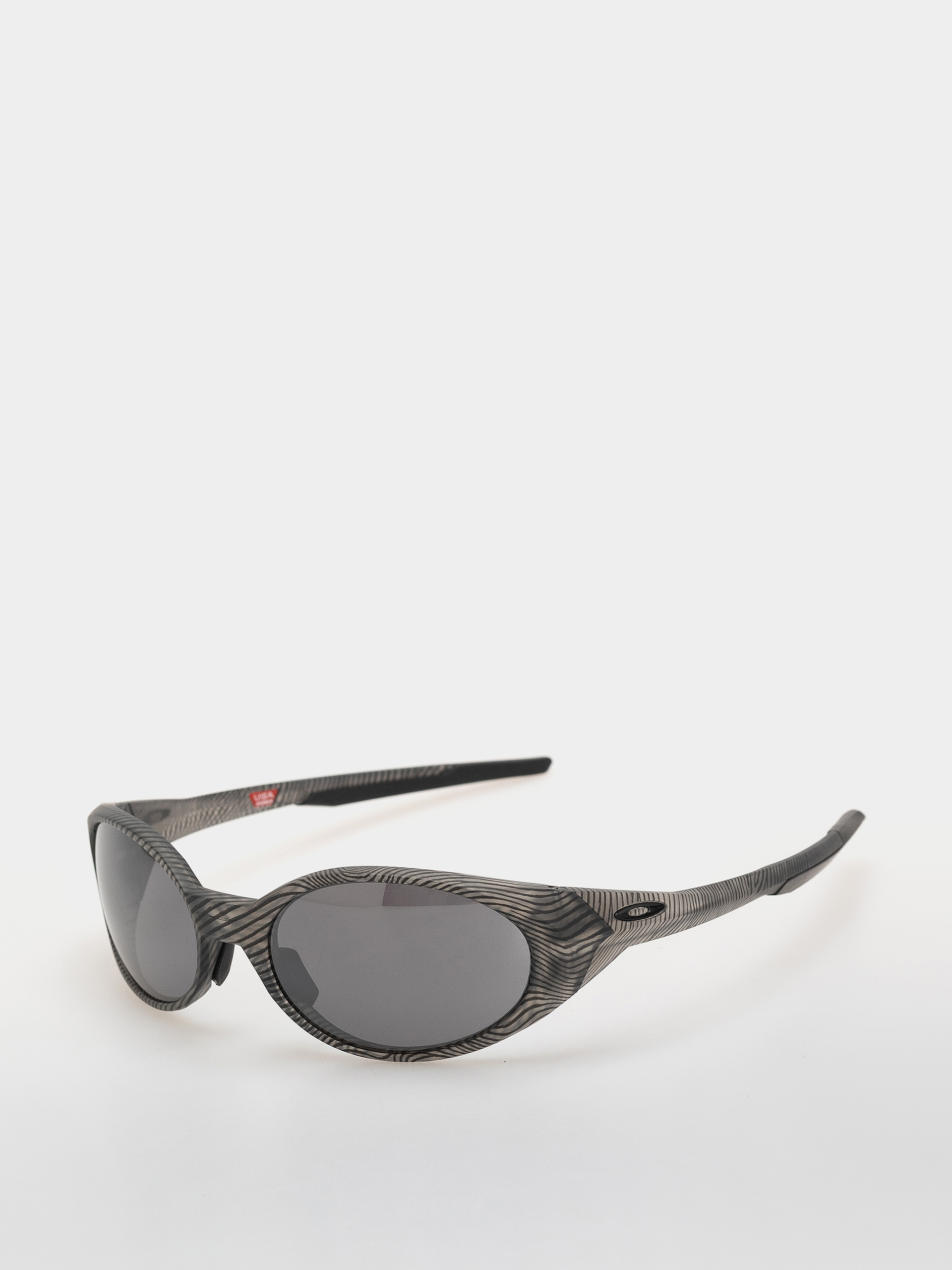 u0421u043bu044au043du0447u0435u0432u0438 u043eu0447u0438u043bu0430 Oakley Eye Jacket Redux (prizm black lenses/matte grey ink fingerprint frame)