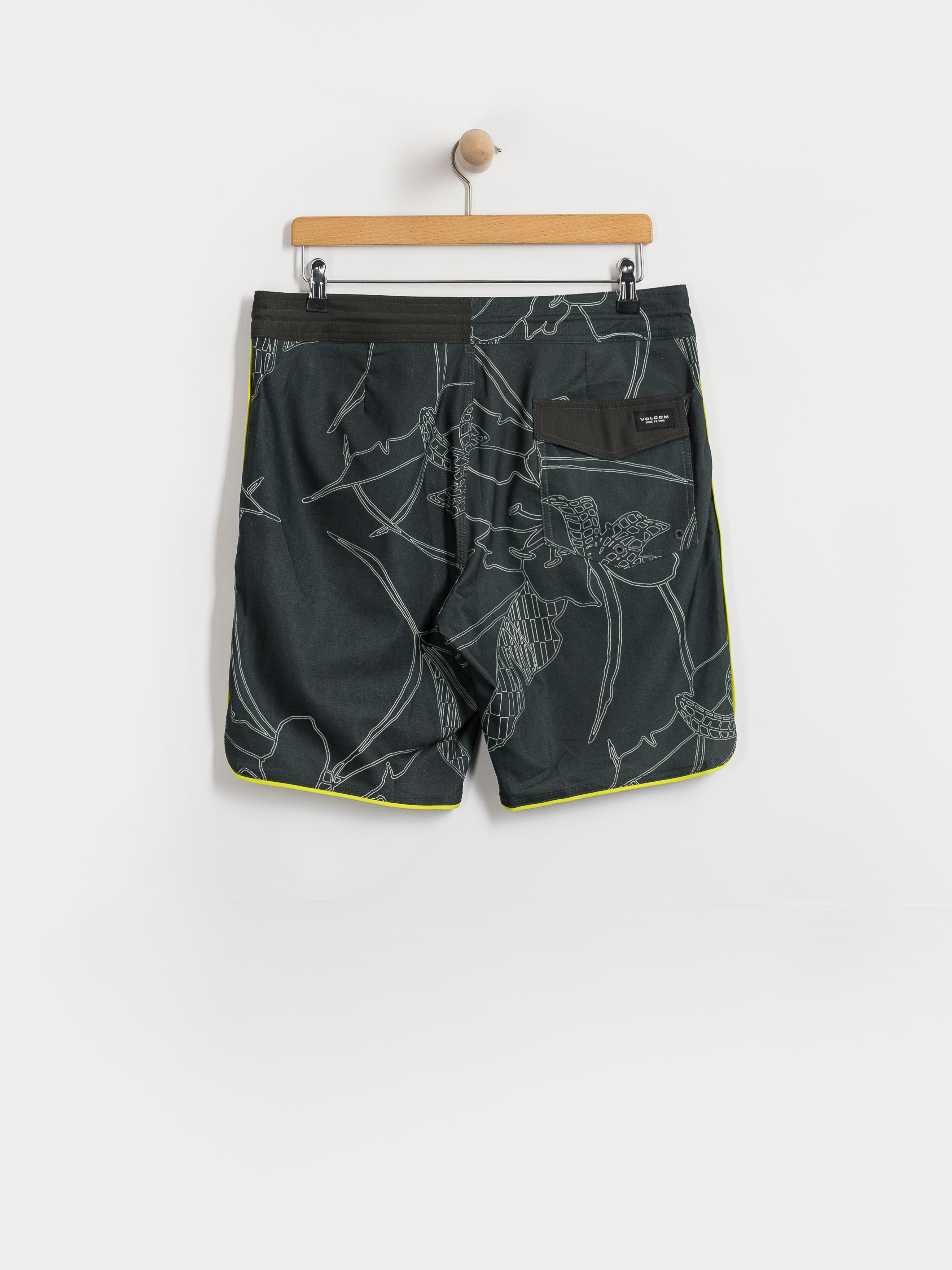 Плажни къси панталони Volcom Mister Fib Scallop Stoney 19 (stealth)