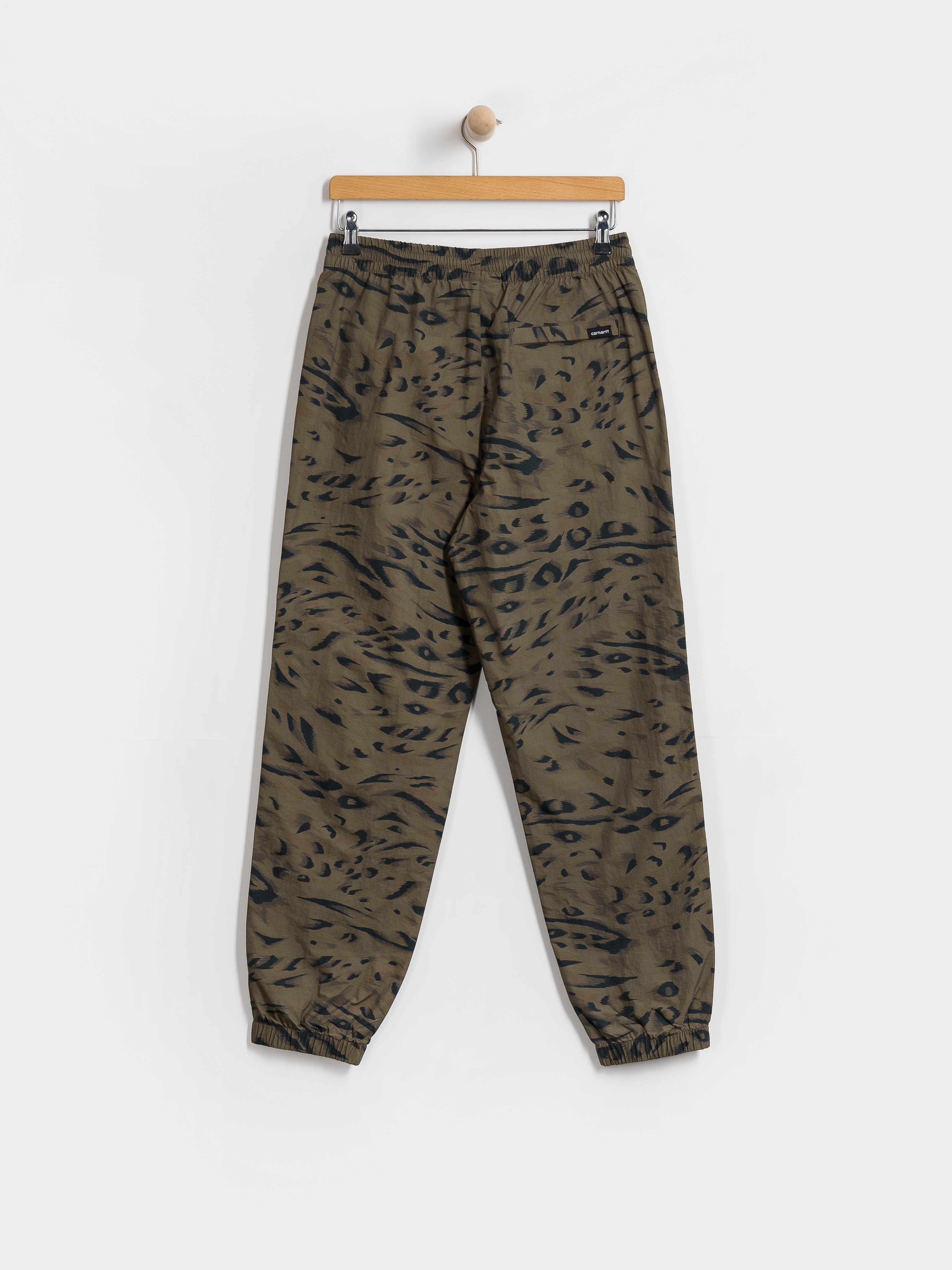 Панталони Carhartt WIP Travon Wmn (duck feather print cypress/black)