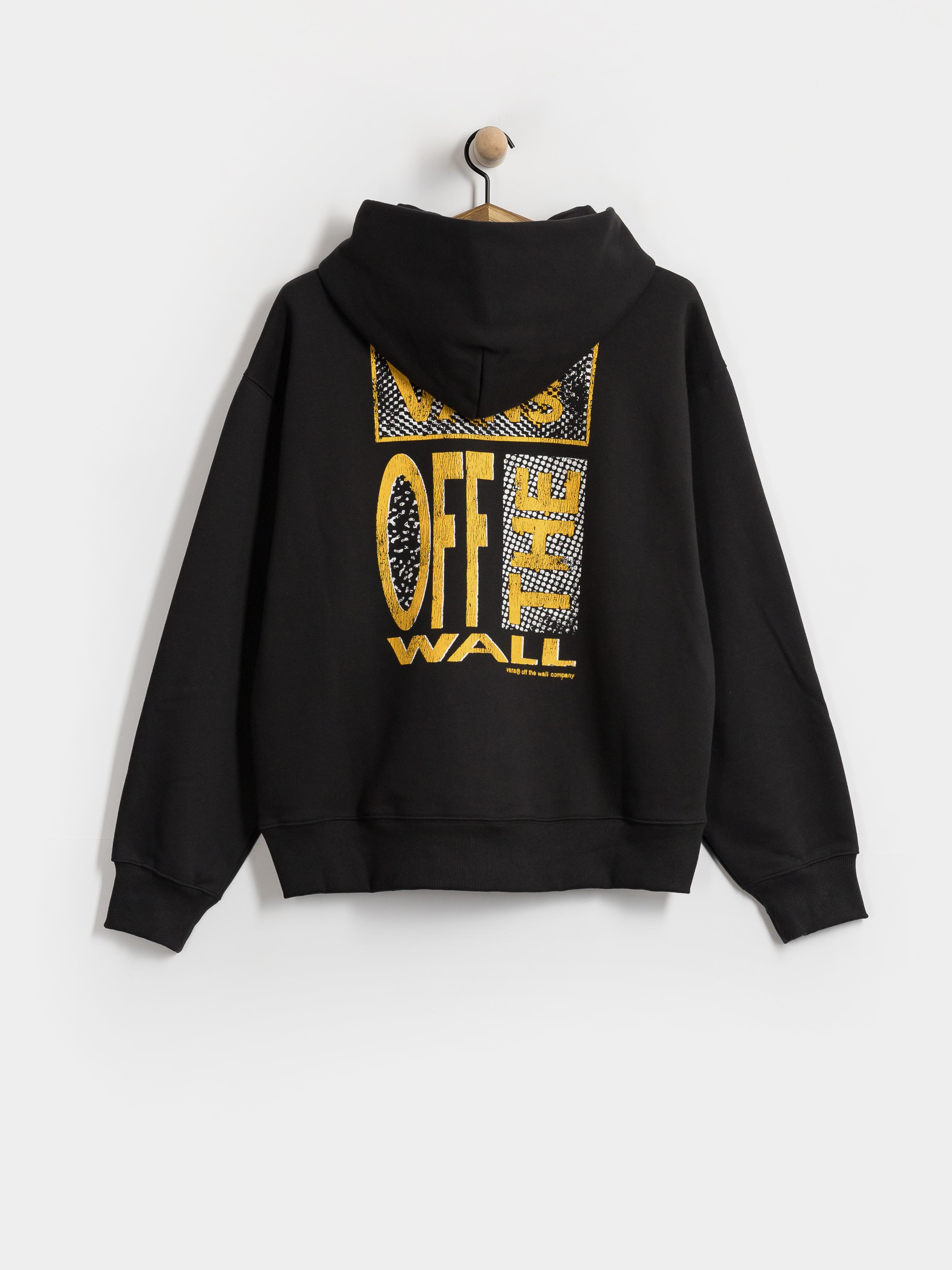 Суитшърт с качулка Vans Cut And Paste HD (black)