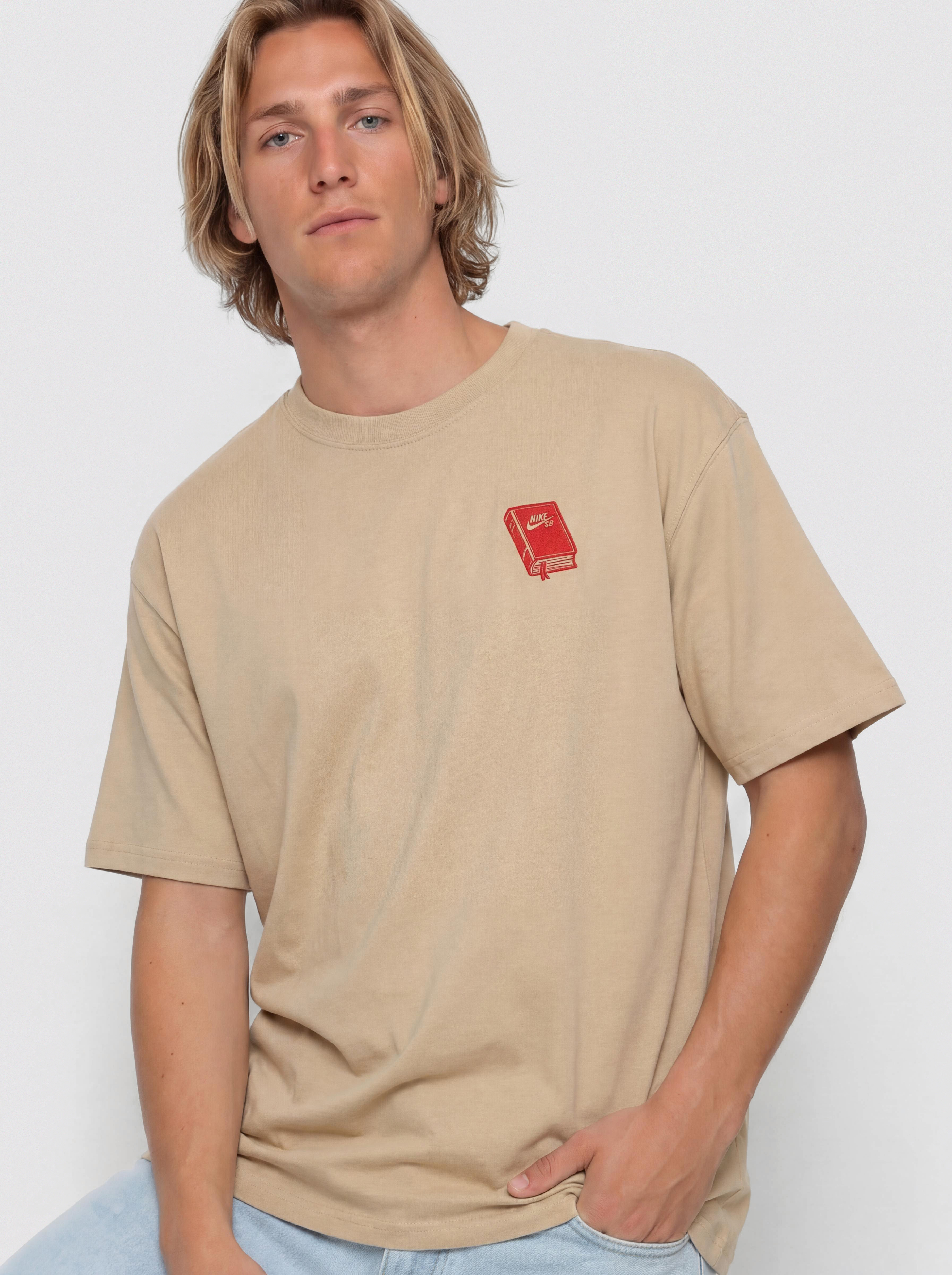 Тениска Nike SB Skate Spots (linen)