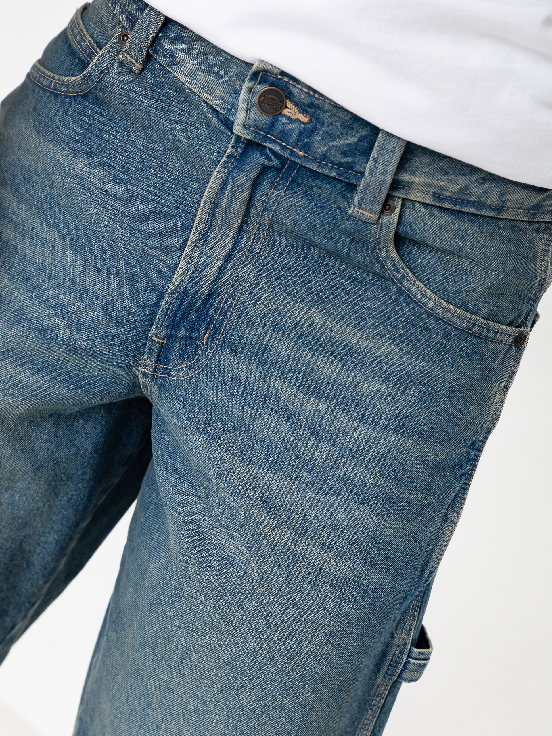 Къси панталони Dickies 993 11 Inch Carpenter (khaki tinted blue)