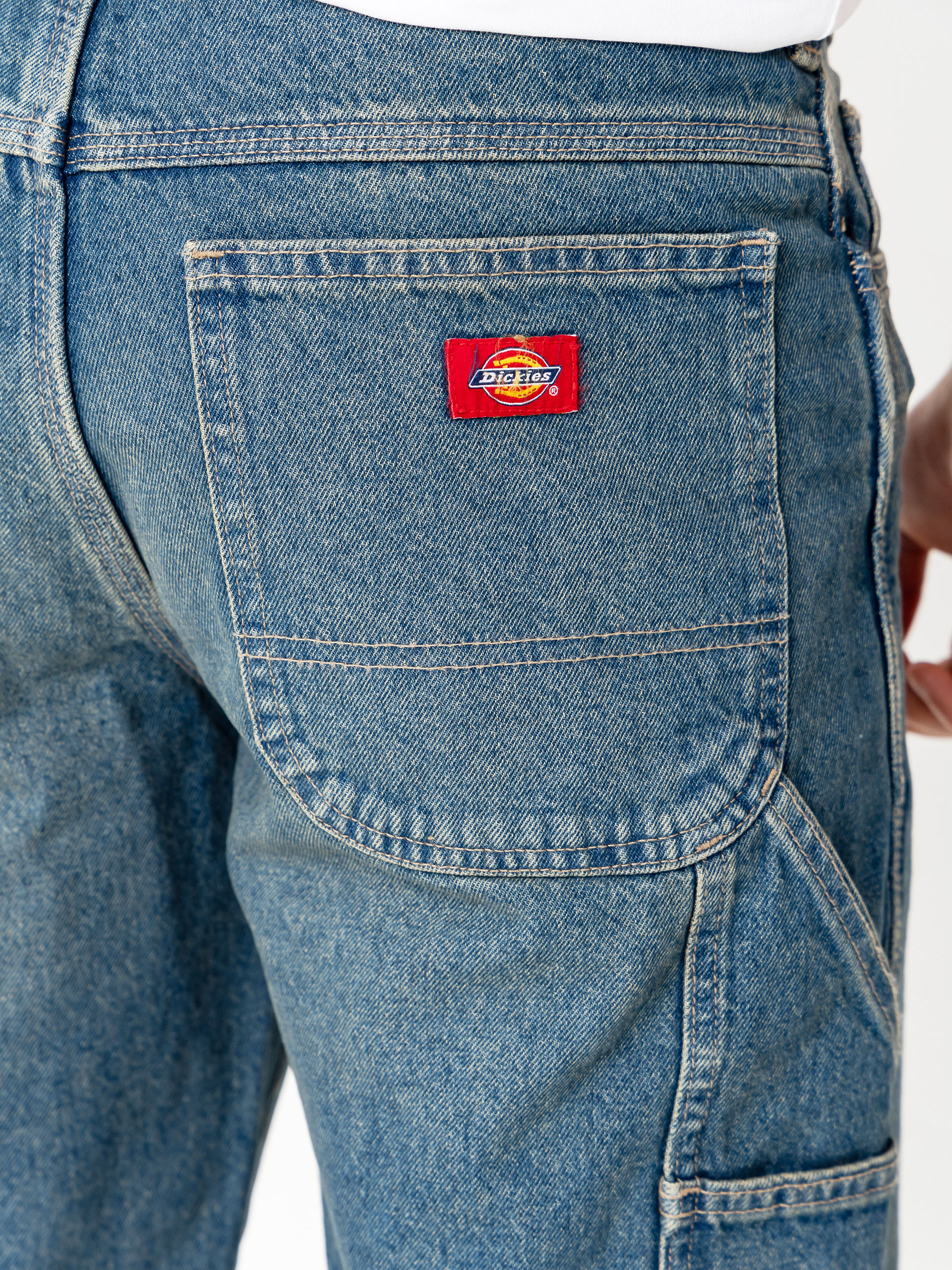 Къси панталони Dickies 993 11 Inch Carpenter (khaki tinted blue)